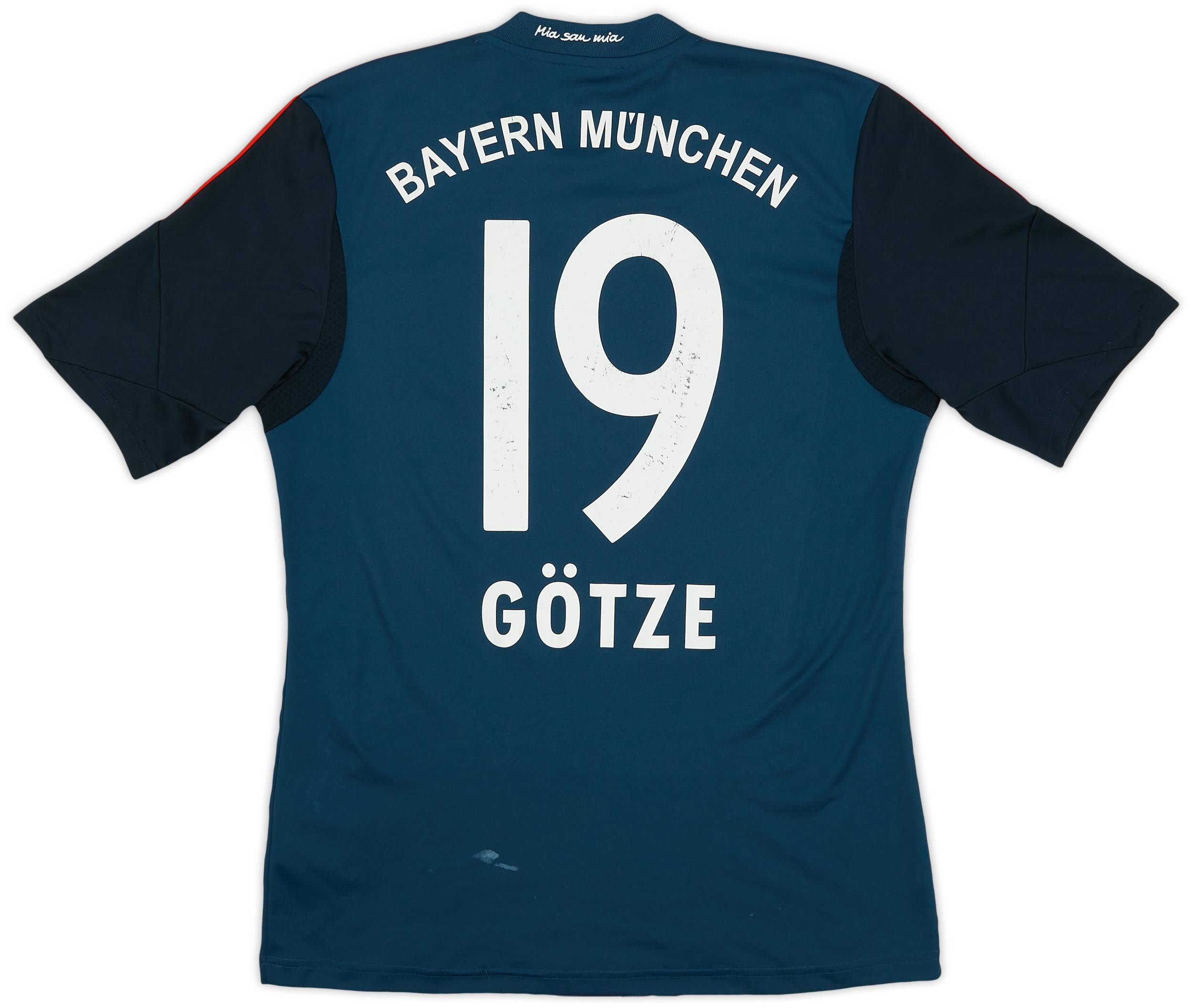 2013 14 Bayern Munich Third Shirt Gotze 19 6 10 M