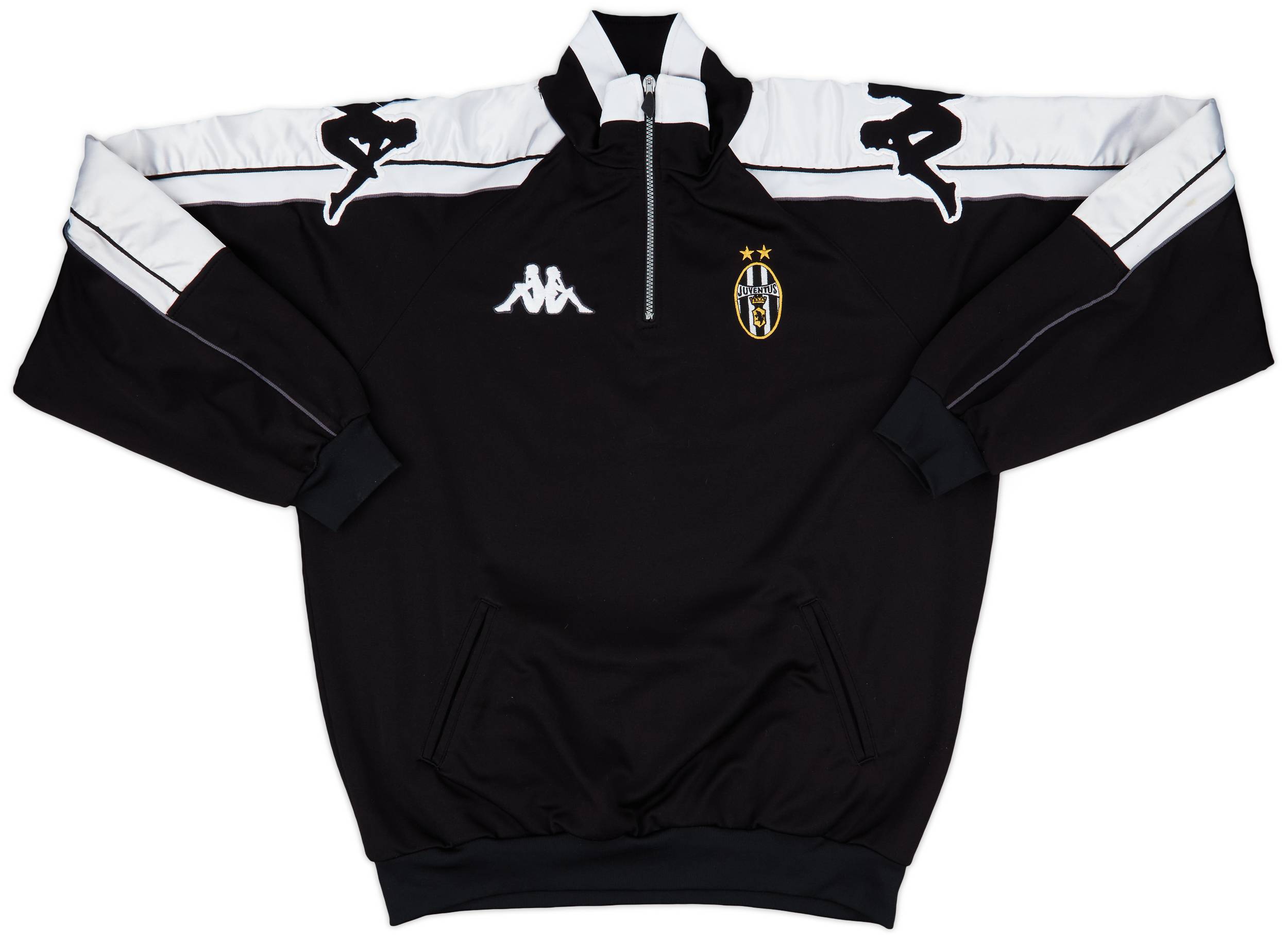 1998-99 Juventus Kappa 1/4 Zip Drill Top - 9/10 - (XL)