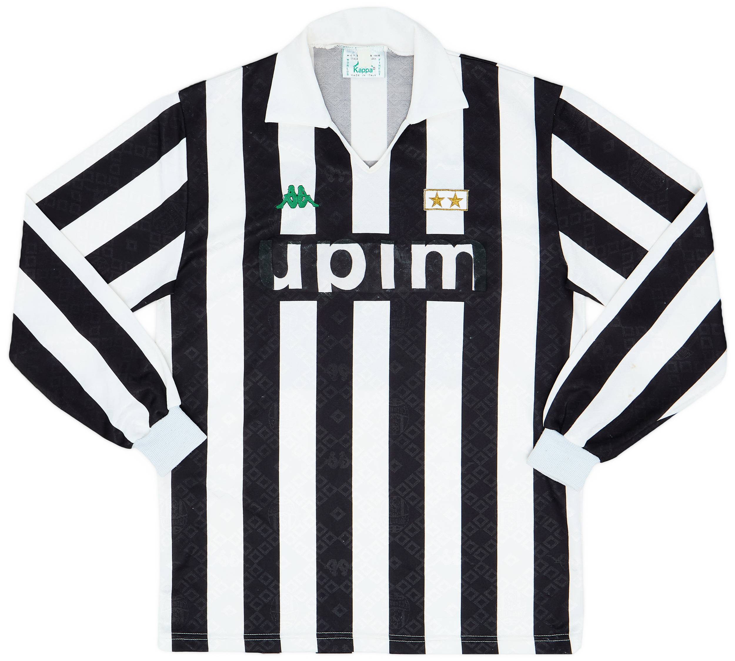 1991-92 Juventus Home L/S Shirt - 5/10 - (L)