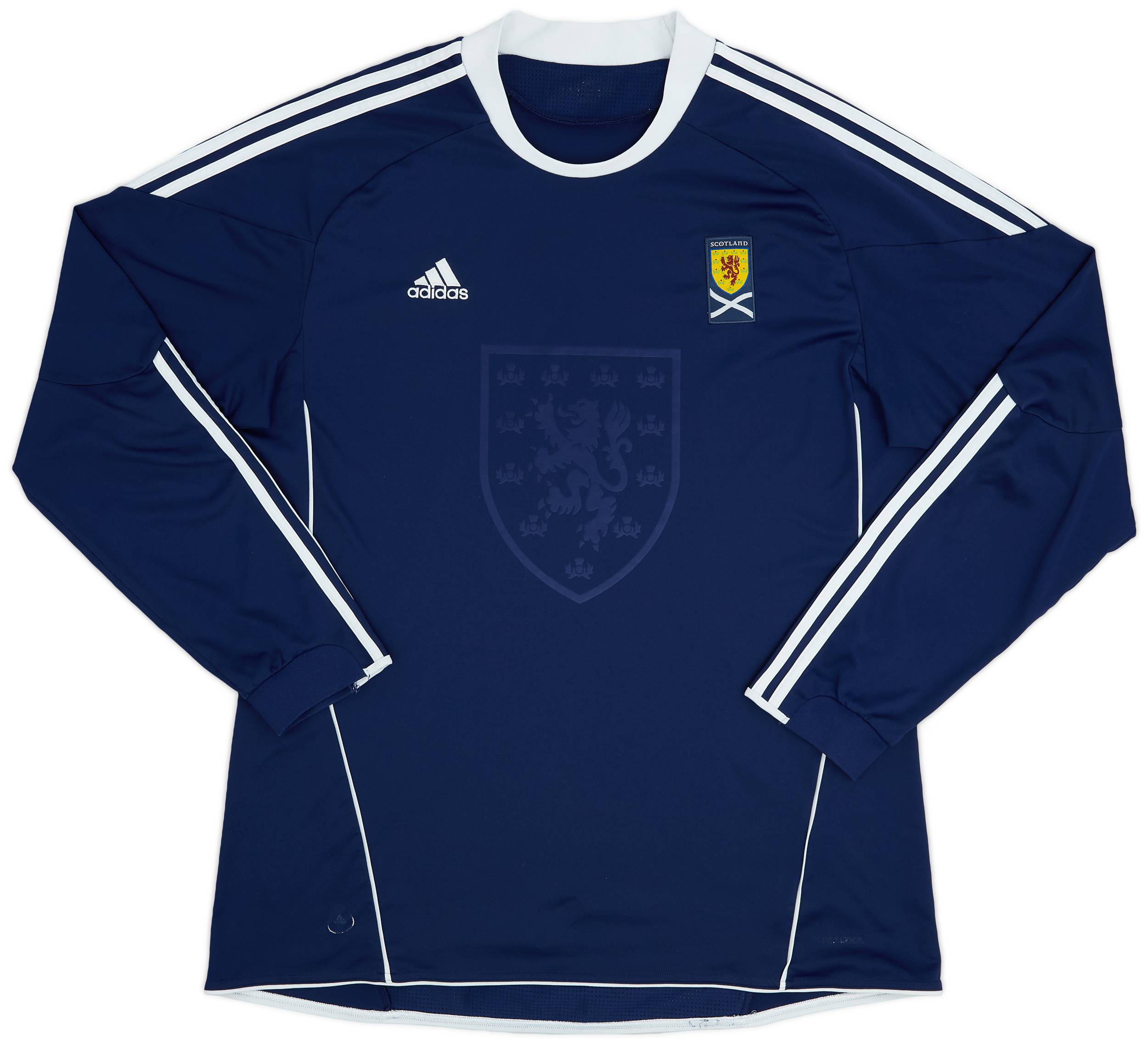 2010-11 Scotland Home L/S Shirt - 7/10 - (XL)