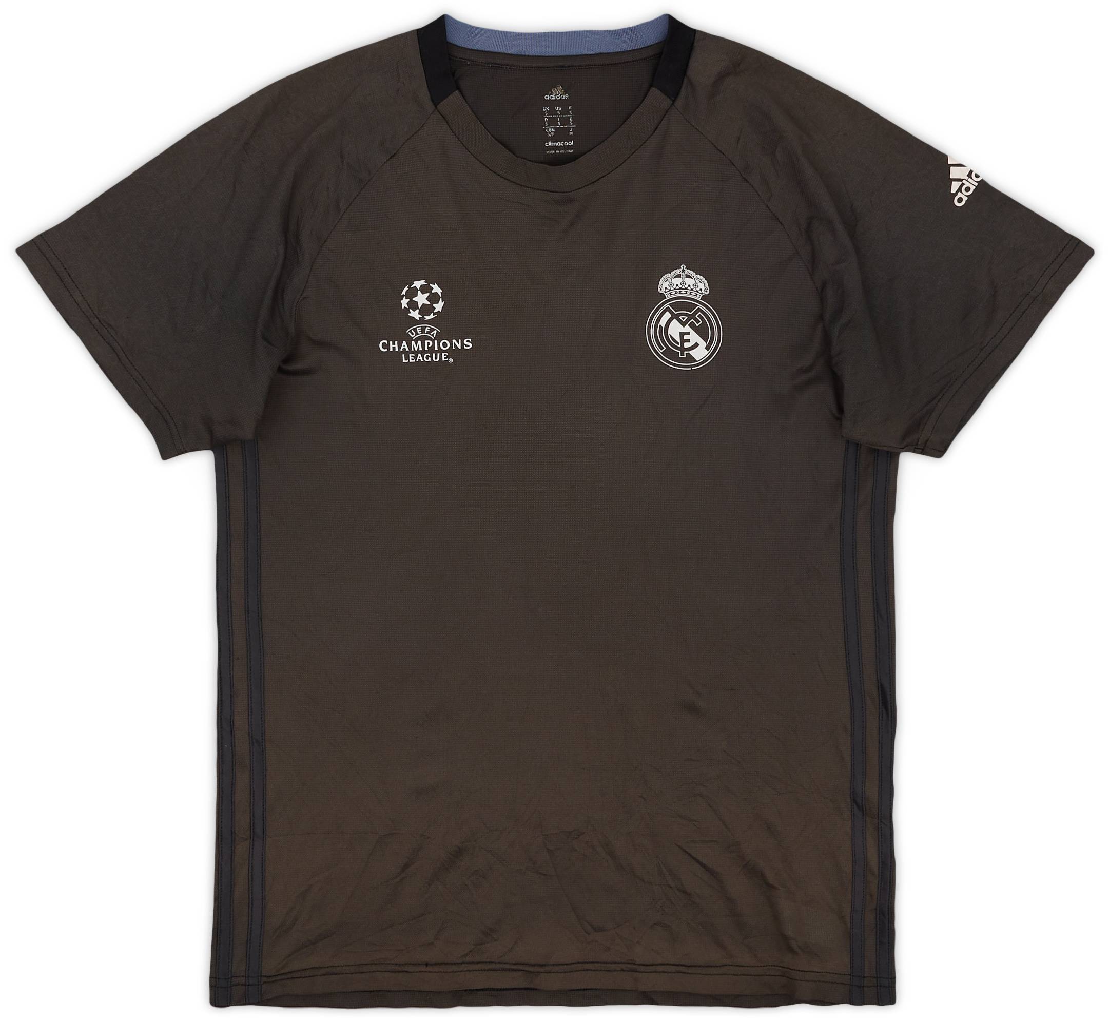 2016-17 Real Madrid adidas CL Training Shirt - 9/10 - (S)