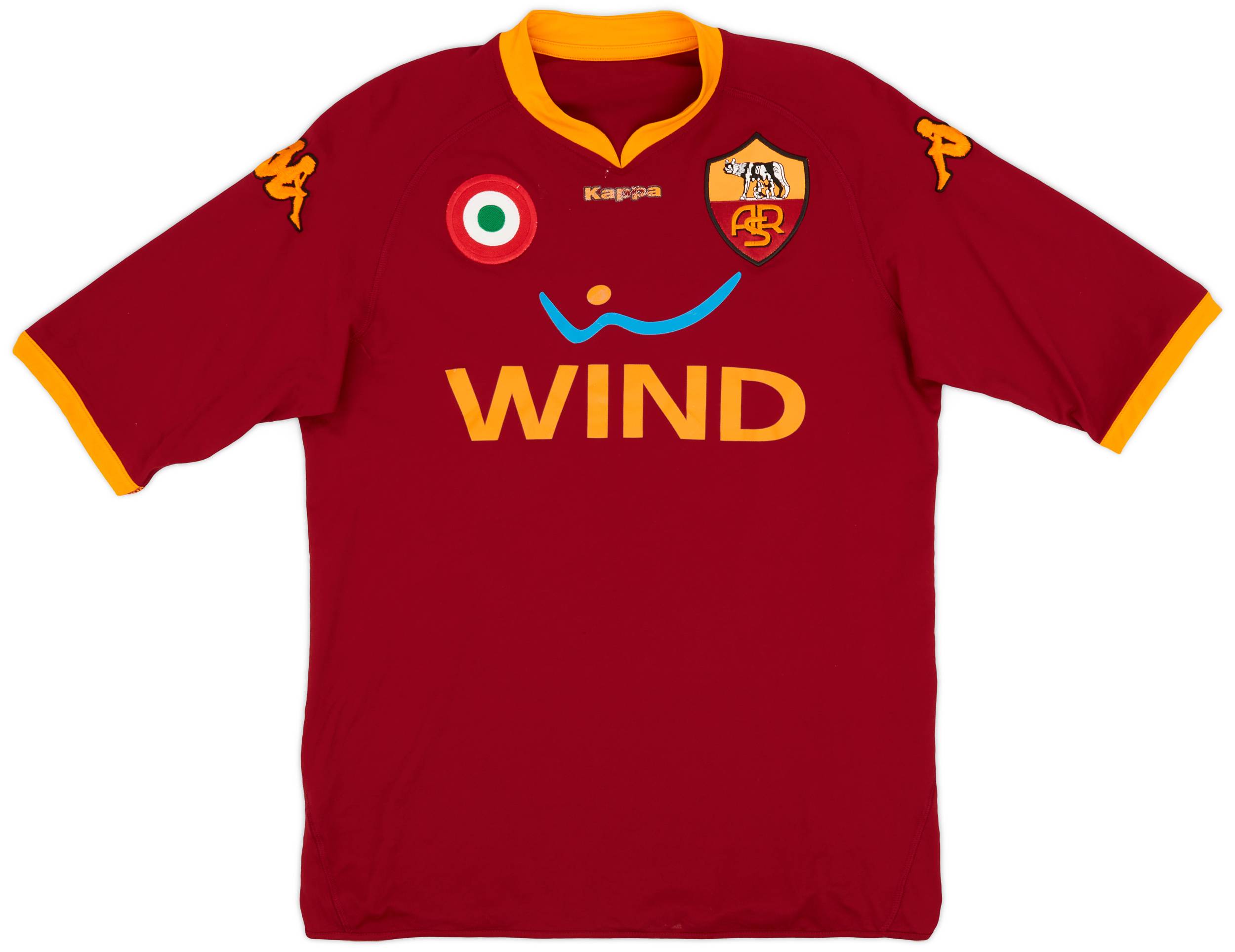 AS Roma Totti 10 シャツ Lサイズ 2007-08 Roma Home Shirt Totti #10 - 6/10 - (XL)