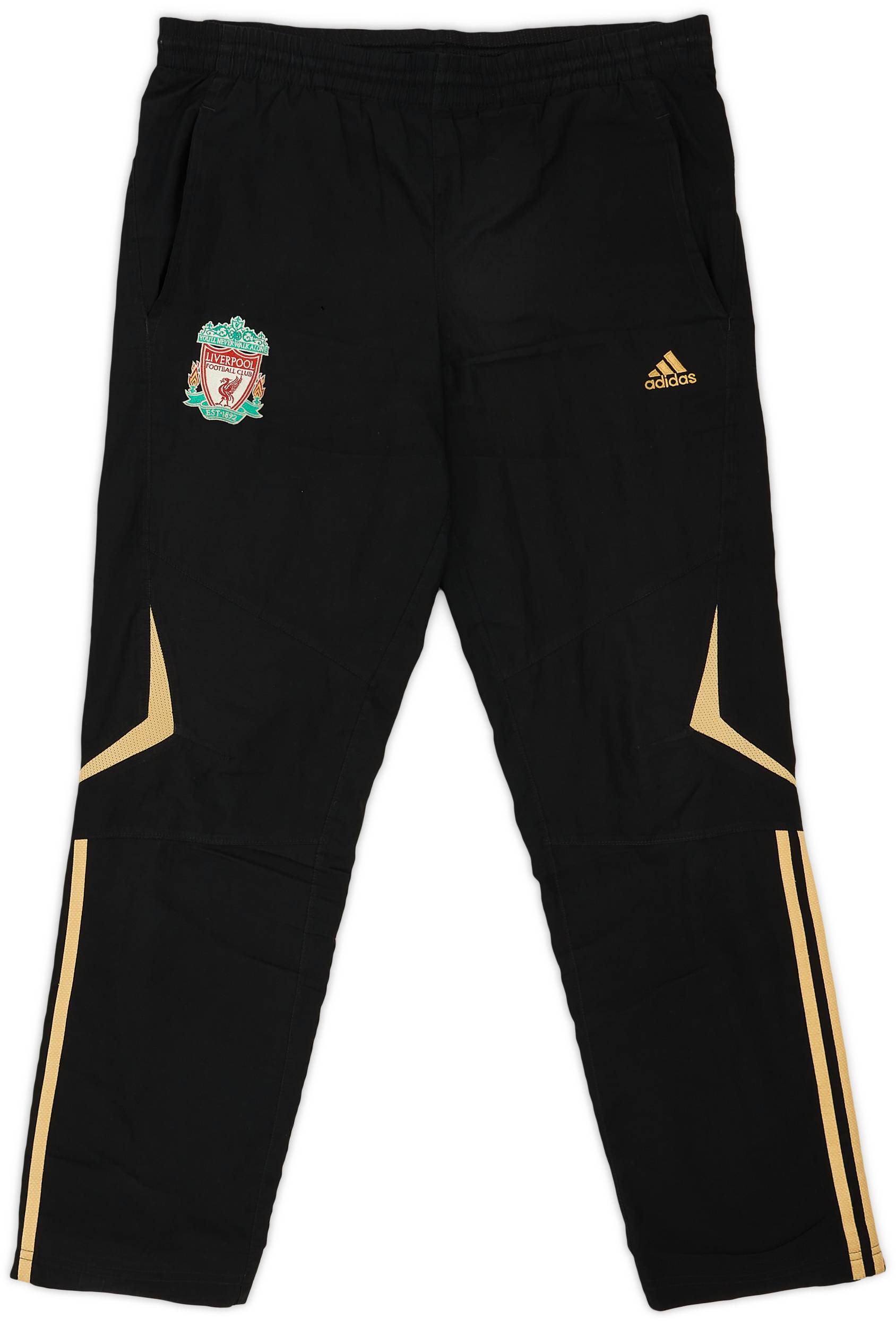 2008-09 Liverpool adidas Track Pants/Bottoms - 6/10 - (L/XL)