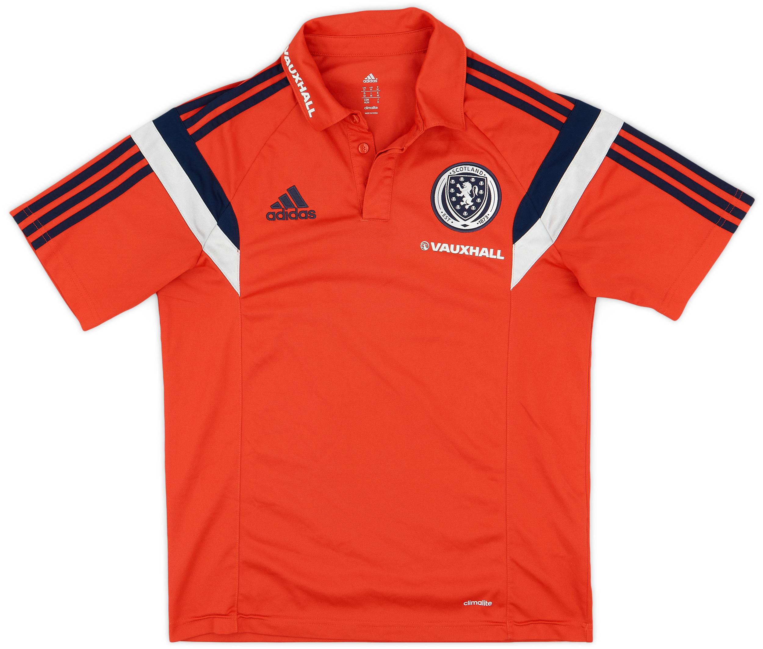 2013-14 Scotland adidas Polo Shirt - 9/10 - (M)