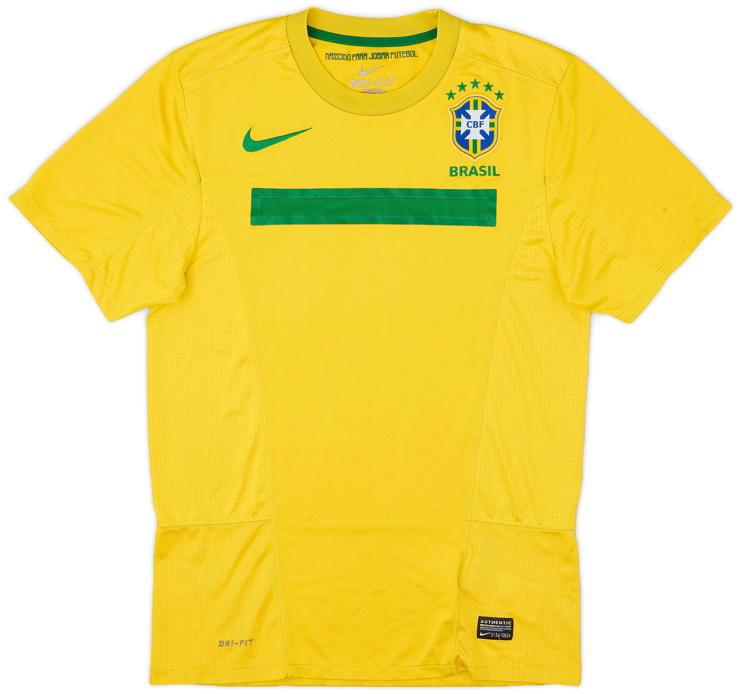 2011 Brazil Home Shirt - 5/10 - (S)