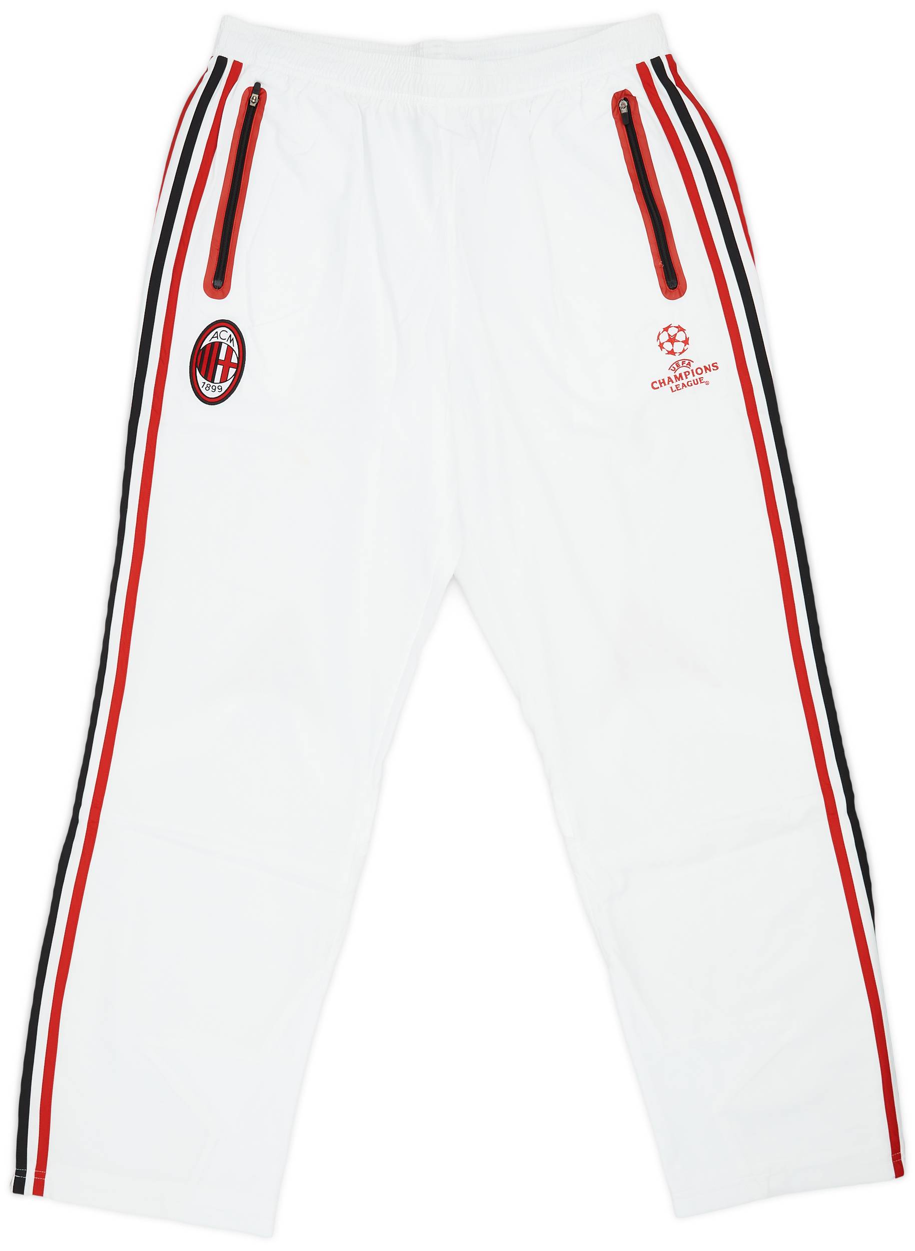 adidas 2010 2011 ACミラン セットアップ XL 2010-11 AC Milan adidas CL Track Jacket - 6/10 - (L/XL)