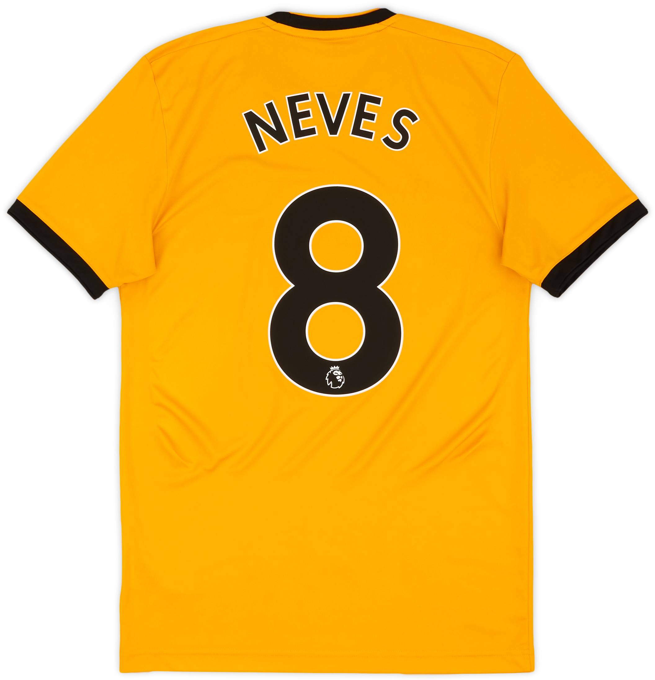 2018-19 Wolves Home Shirt Neves #8 - 9/10 - (S)