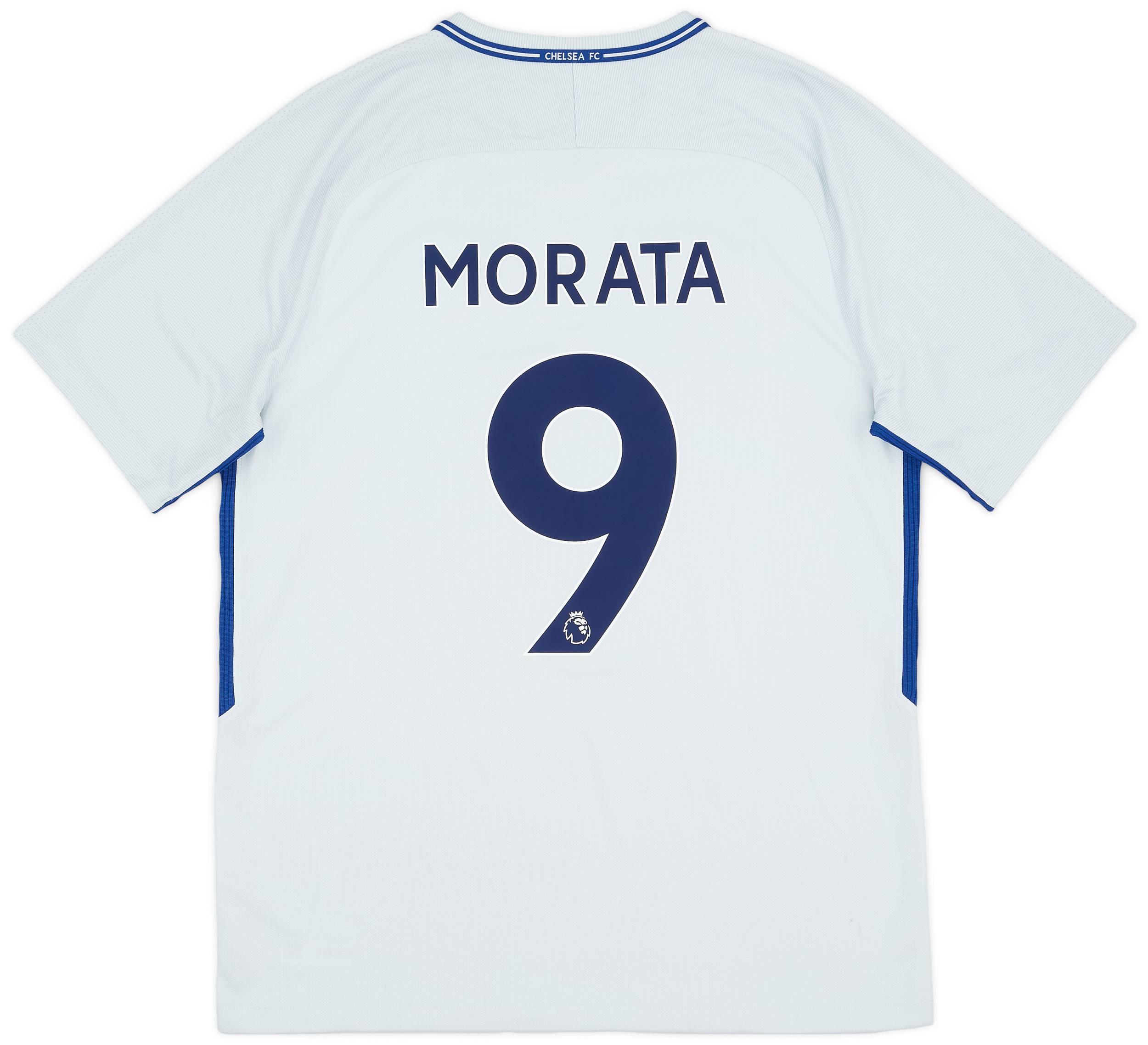 2017-18 Chelsea Away Shirt Morata #9 (L)