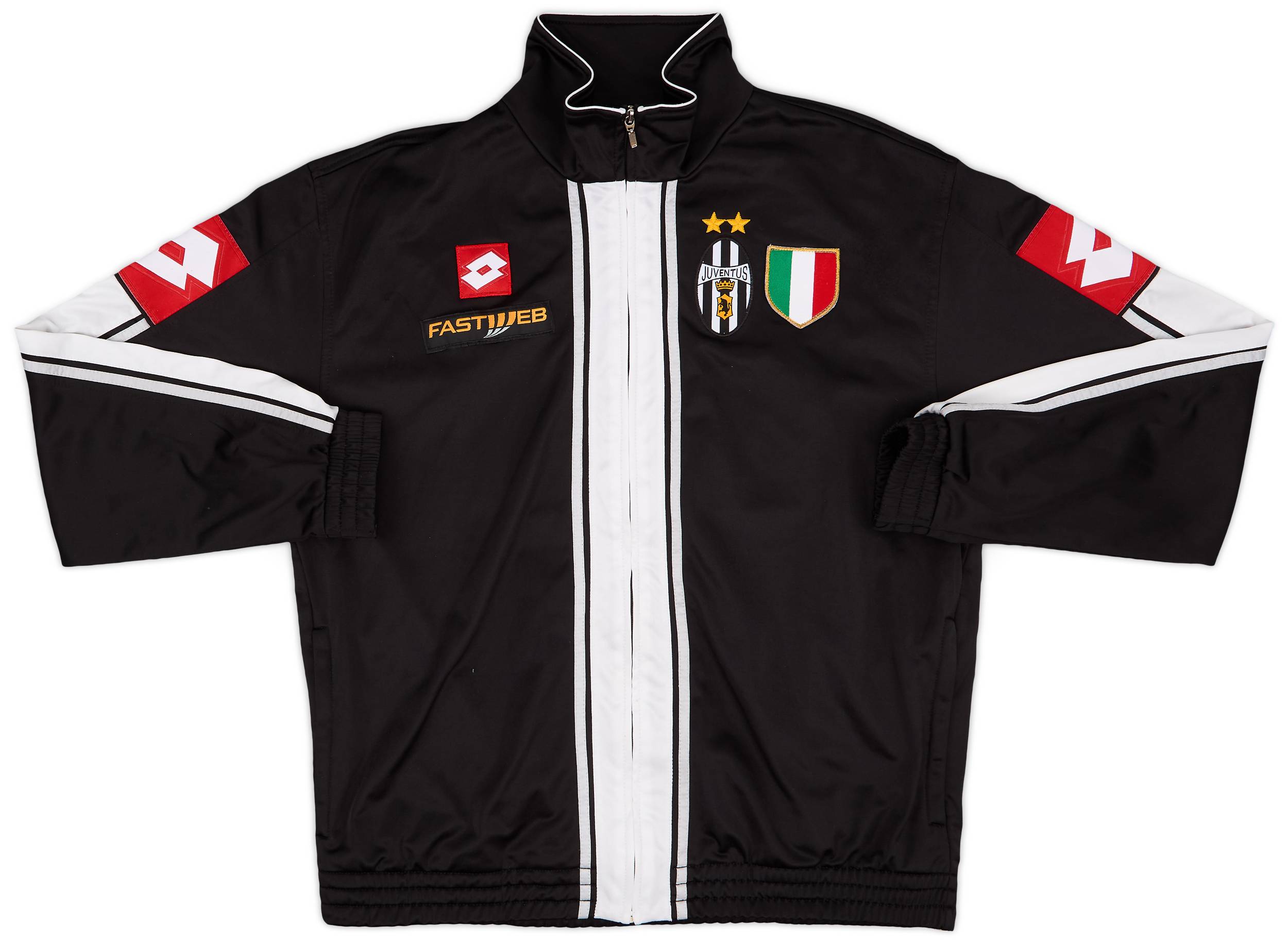 2001-02 Juventus Lotto Track Jacket - 8/10 - (XL)