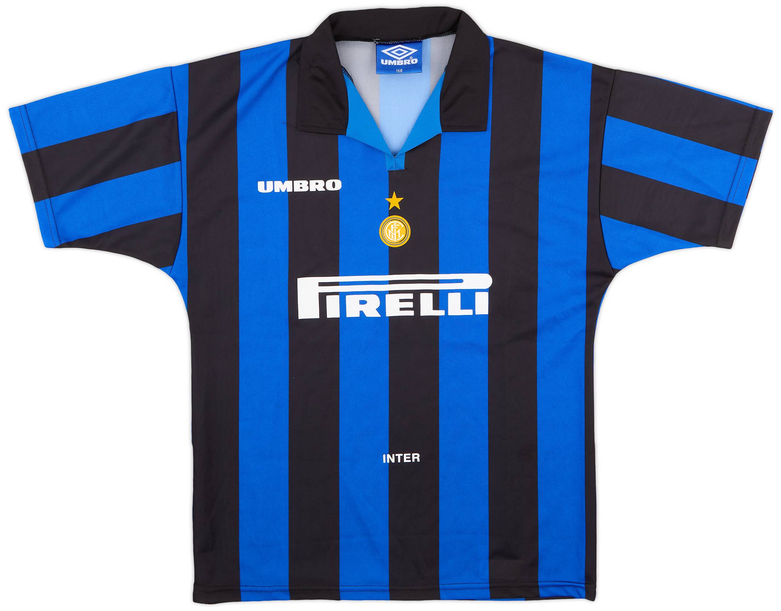 1997-98 Inter Milan Home Shirt - 8/10 - (L.Boys)