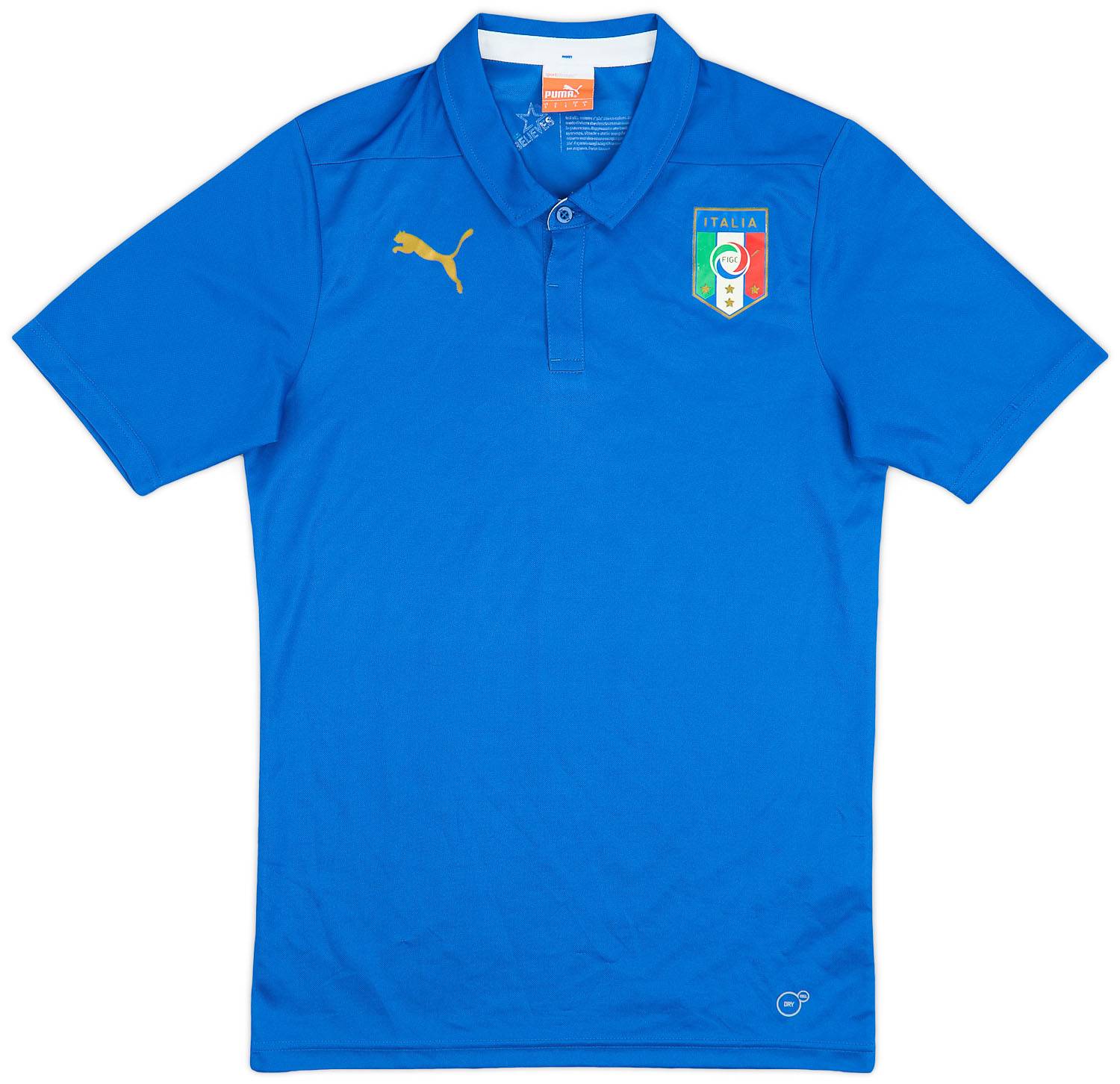 2014-15 Italy Basic Home Shirt - 8/10 - (S)