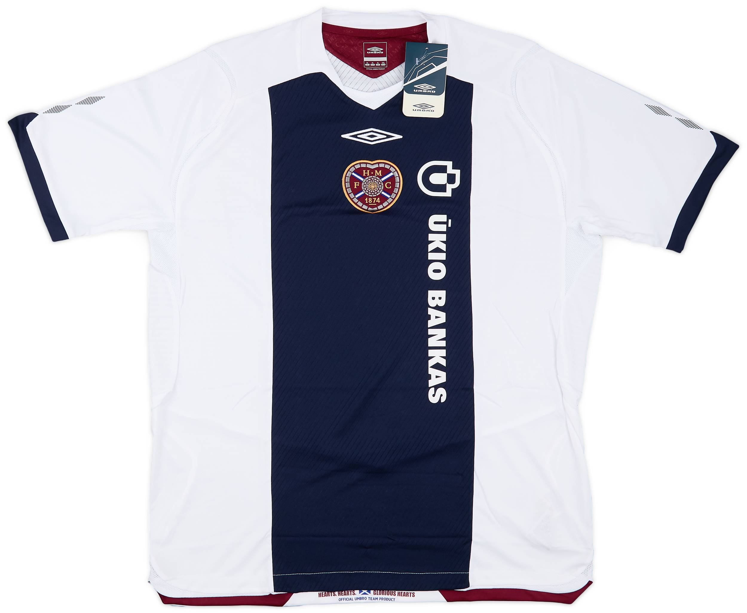 2008-09 Hearts Away Shirt (XL)