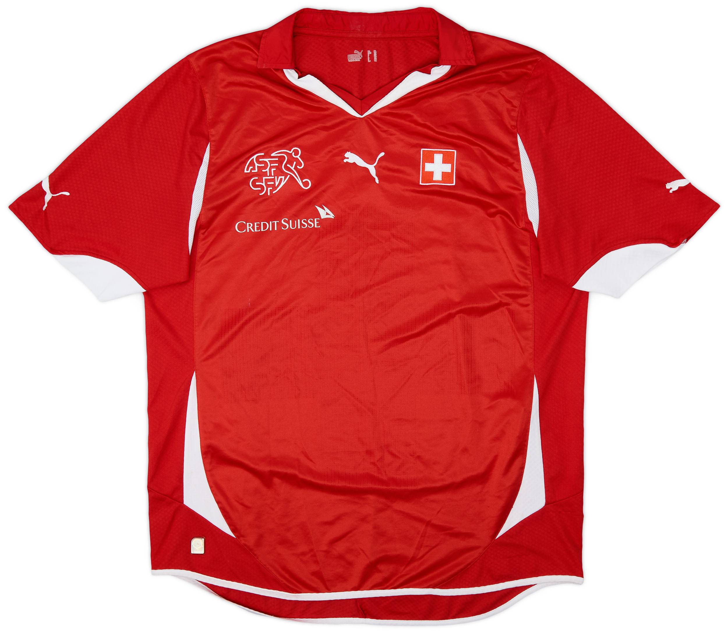 2010-11 Switzerland Home Shirt - 6/10 - (XL)