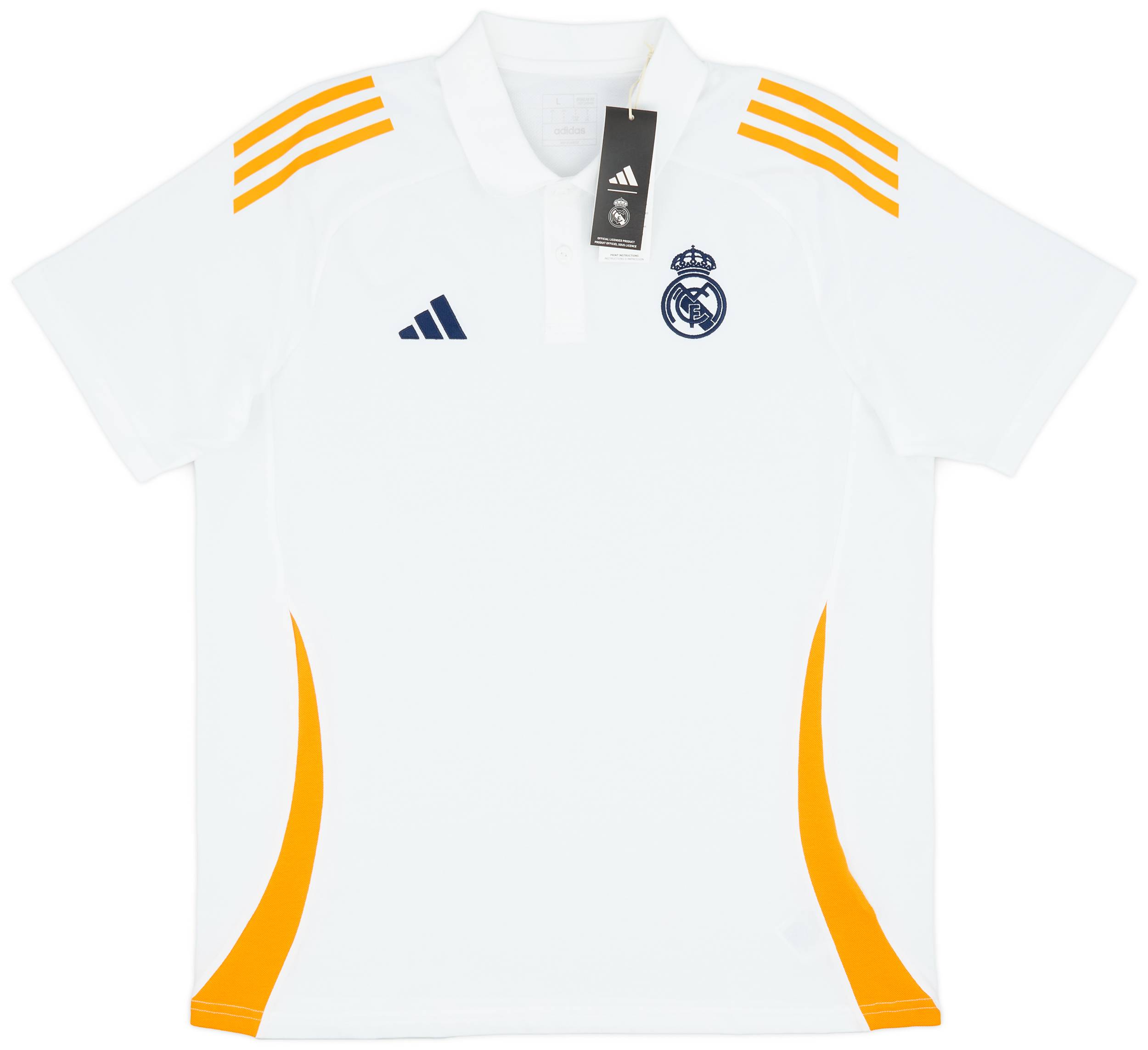 2024 25 Real Madrid adidas Polo T Shirt