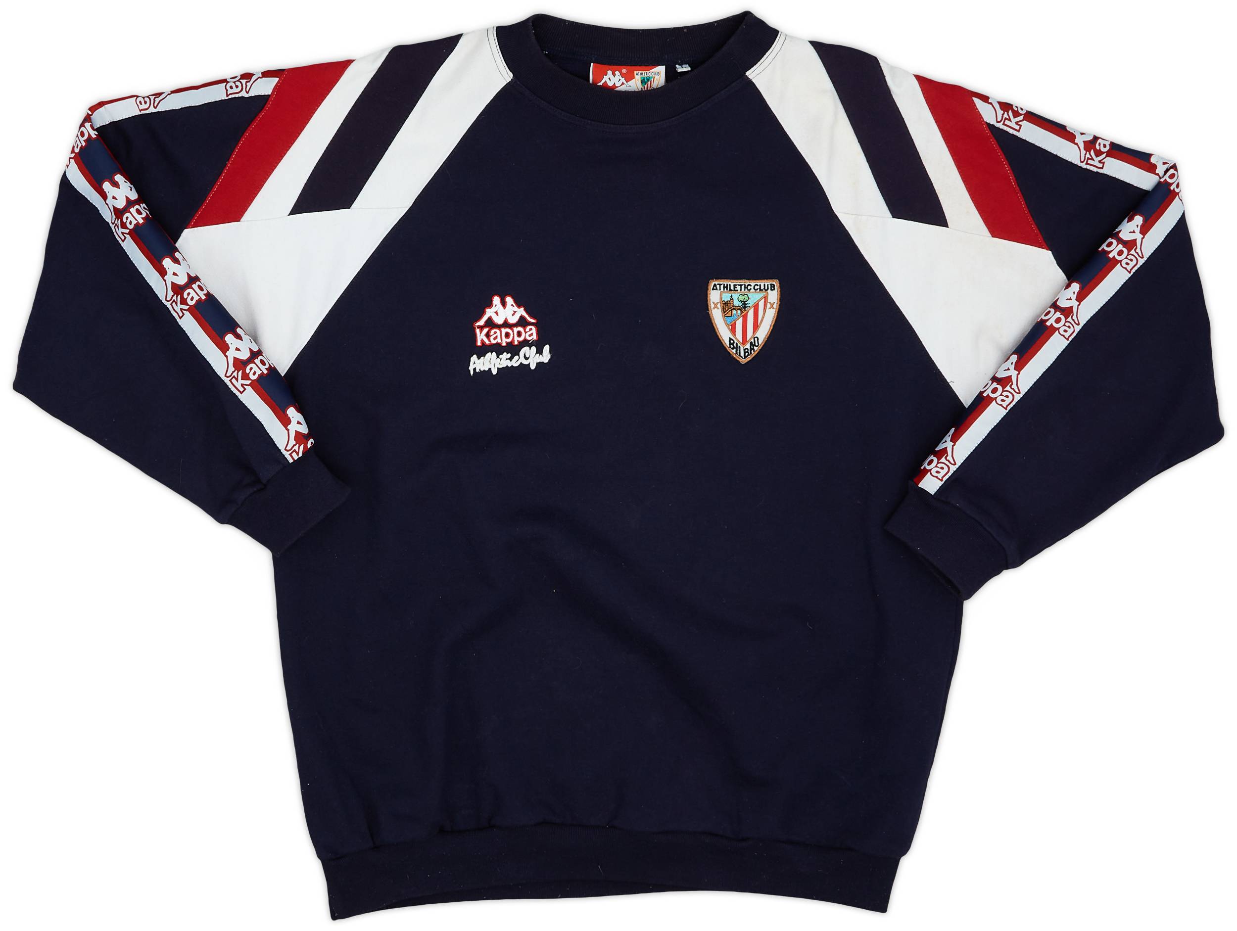 1995-97 Athletic Bilbao Kappa Sweat Top - 7/10 - (L)