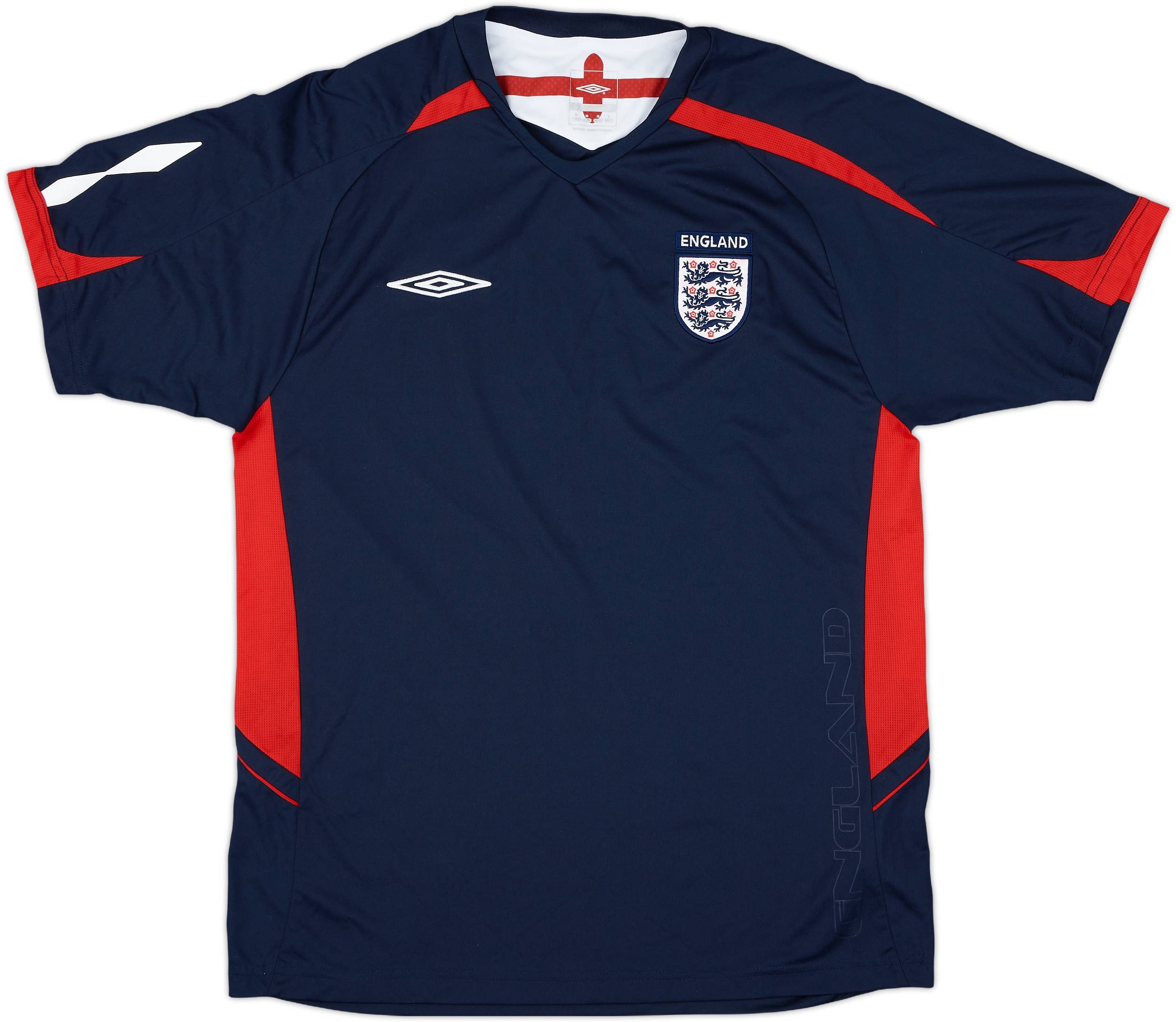 2005-06 England Umbro Training Shirt - 7/10 - (M)