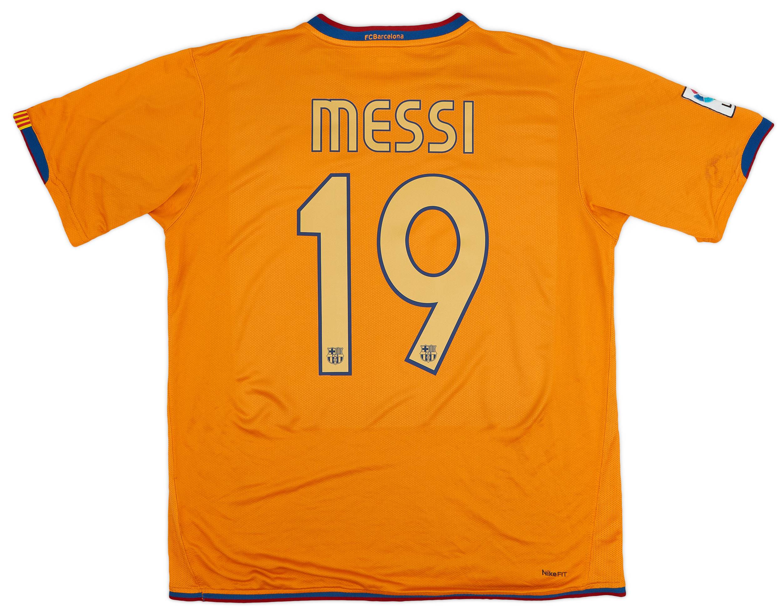 2006-08 Barcelona Away Shirt Messi #19 - 7/10 - (L)