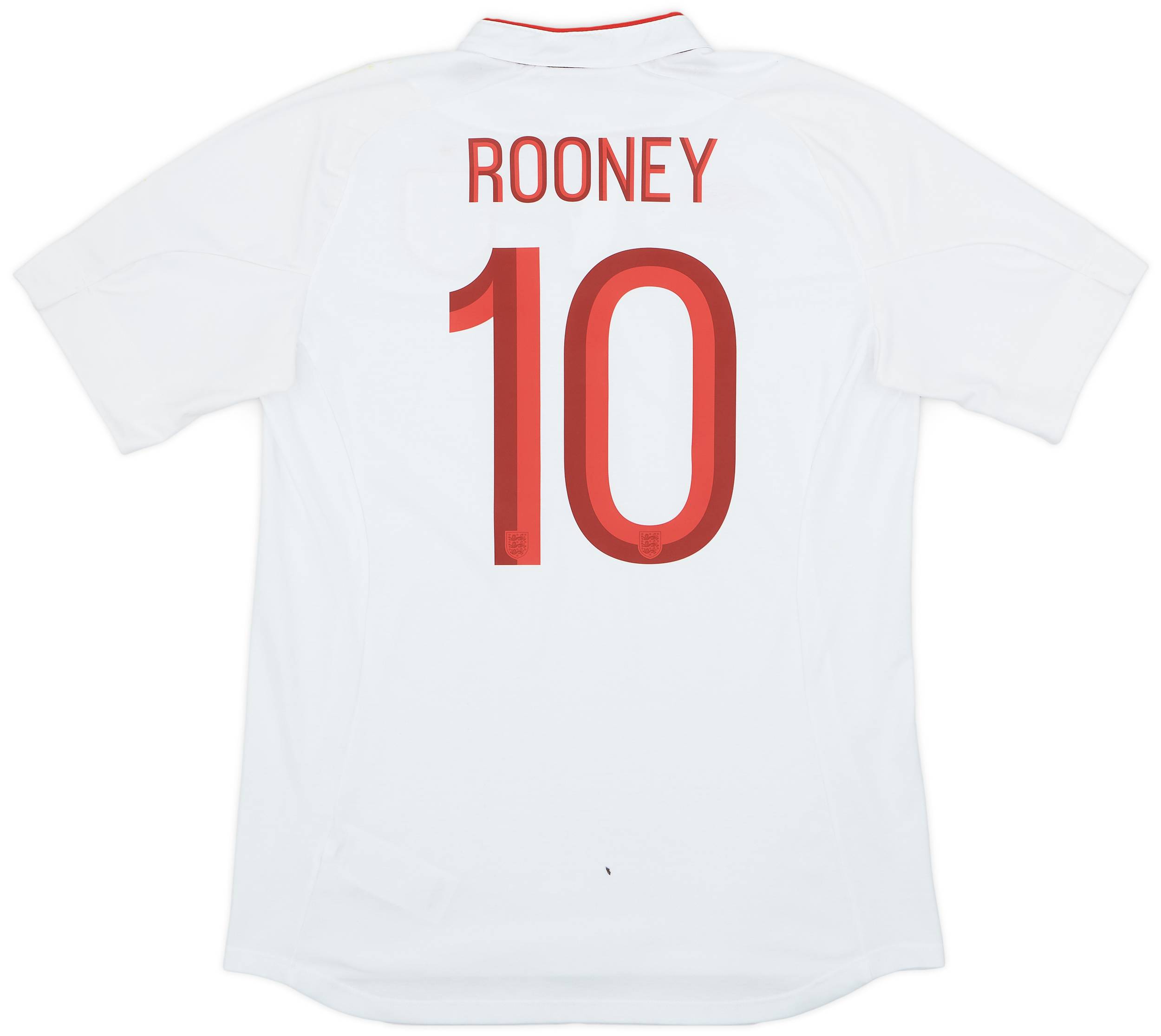 2012-13 England Home Shirt Rooney #10 - 5/10 - (L)