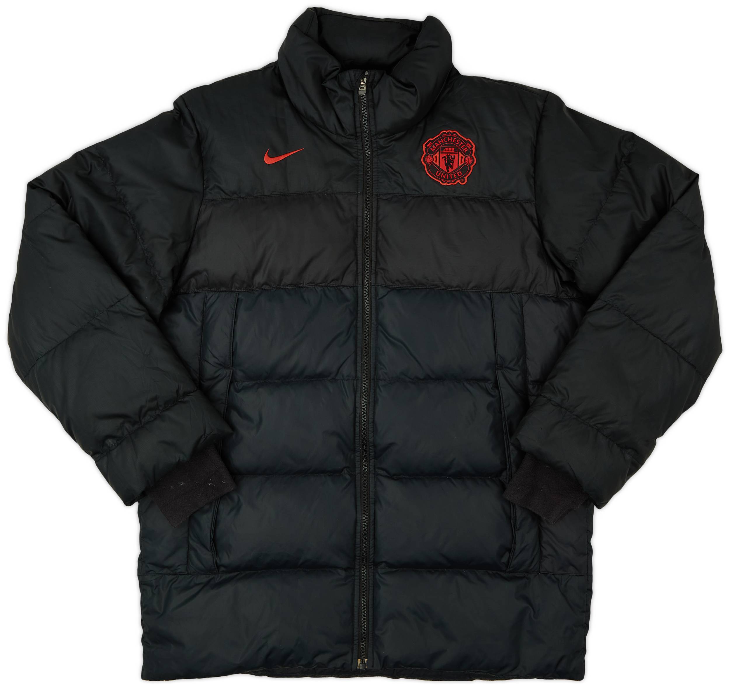 2010 11 Manchester United Nike Padded Bench Coat 8 10 L