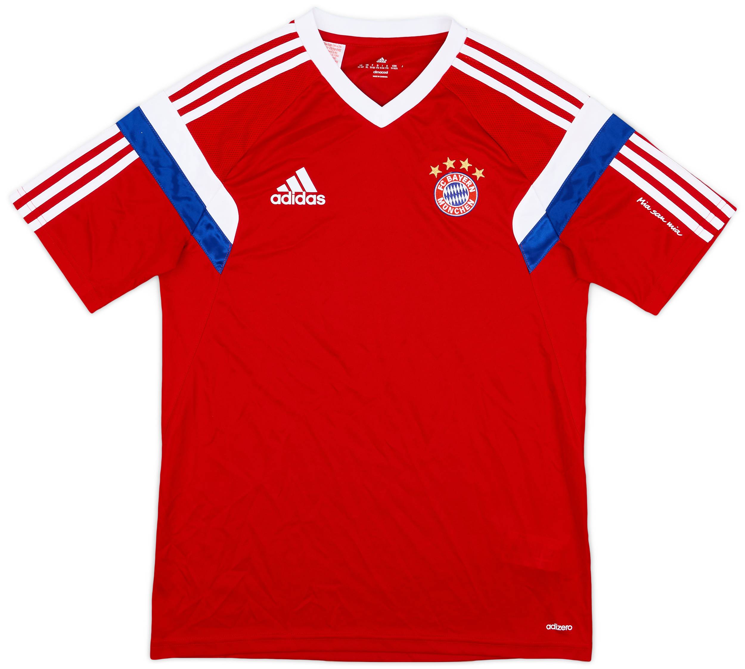 2014-15 Bayern Munich adizero Training Shirt - 9/10 - (XL.Boys)