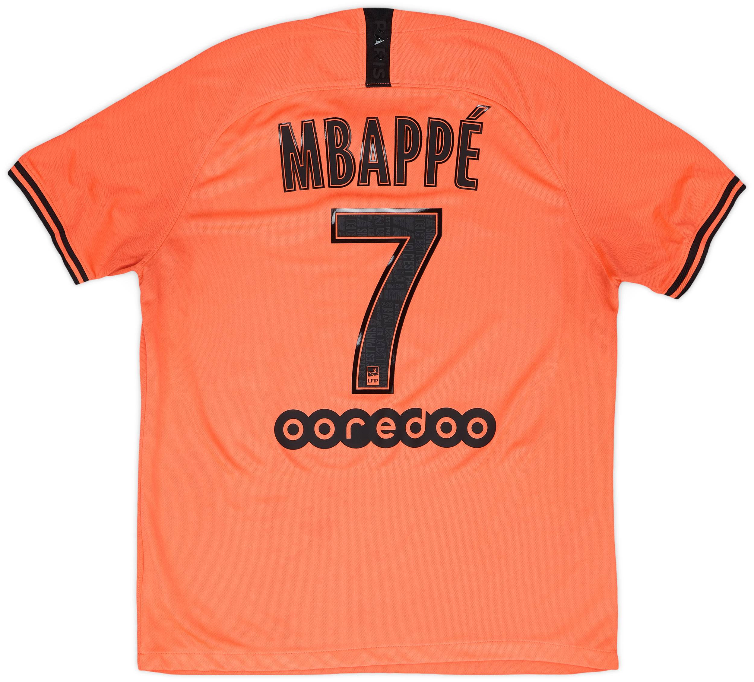 2019-20 Paris Saint-Germain Away Shirt Mbappe #7 - 7/10 - (L)
