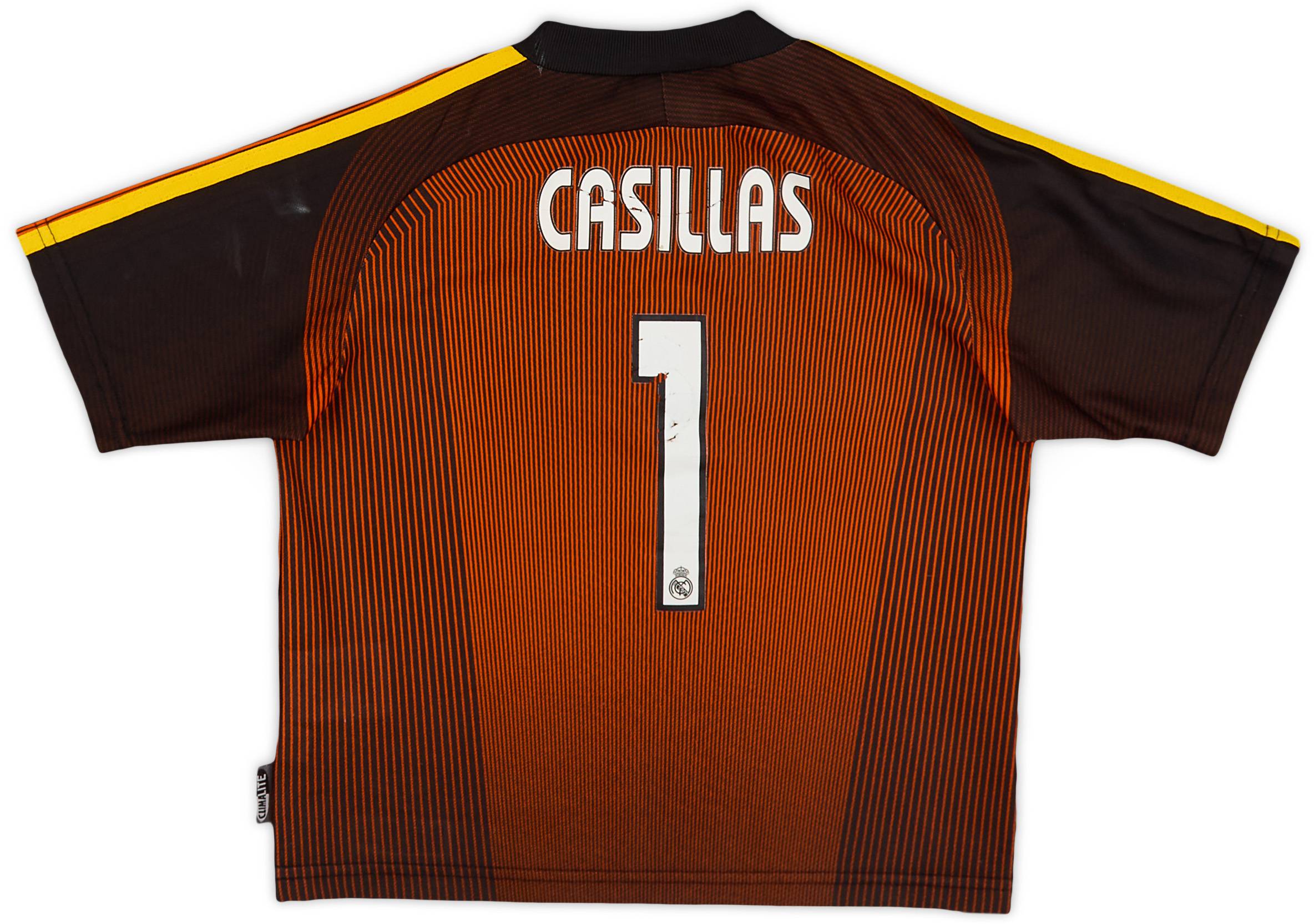 2003-04 Real Madrid GK Shirt Casillas #1 - 6/10 - (5-6 Years)