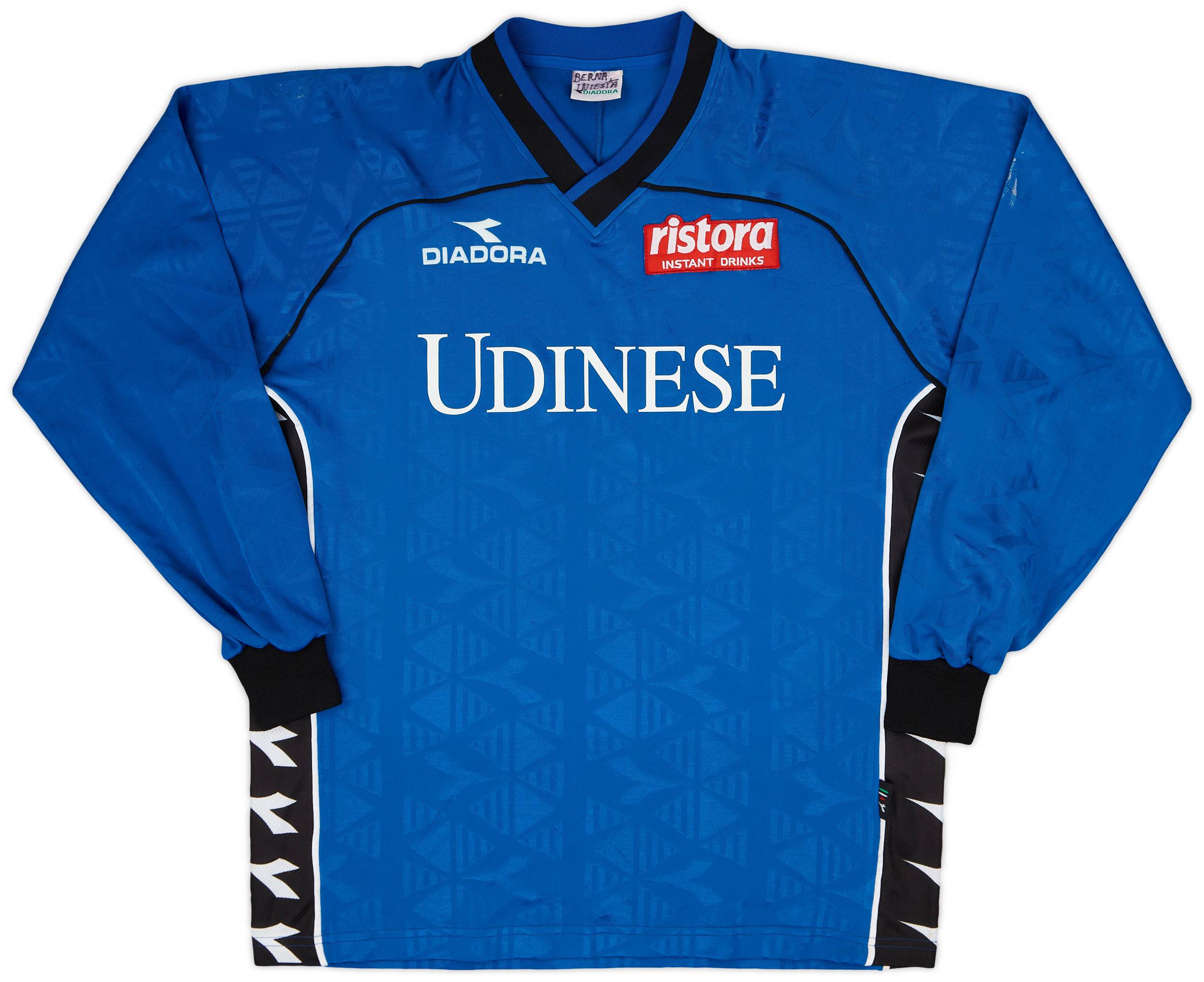 1999-00 Udinese Diadora Training L/S Shirt - 4/10 - (XL)