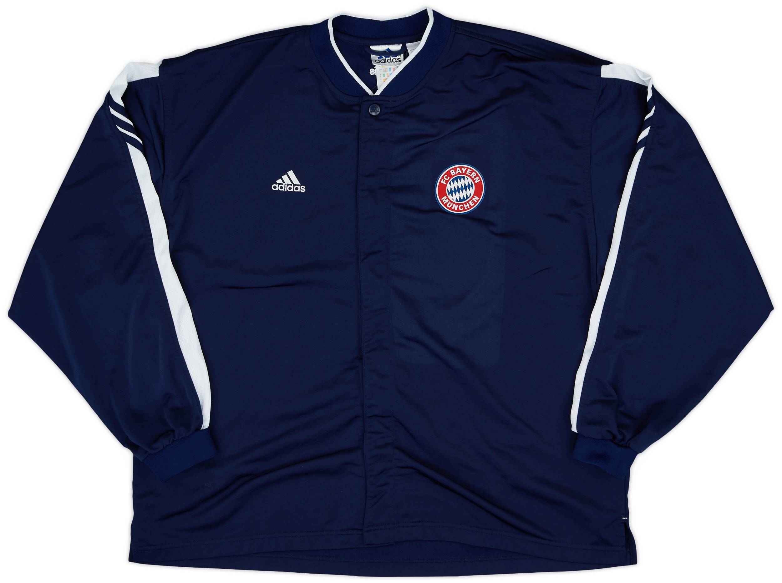 2001-02 Bayern Munich adidas Basketball Walkout Jacket - 9/10 - (L)