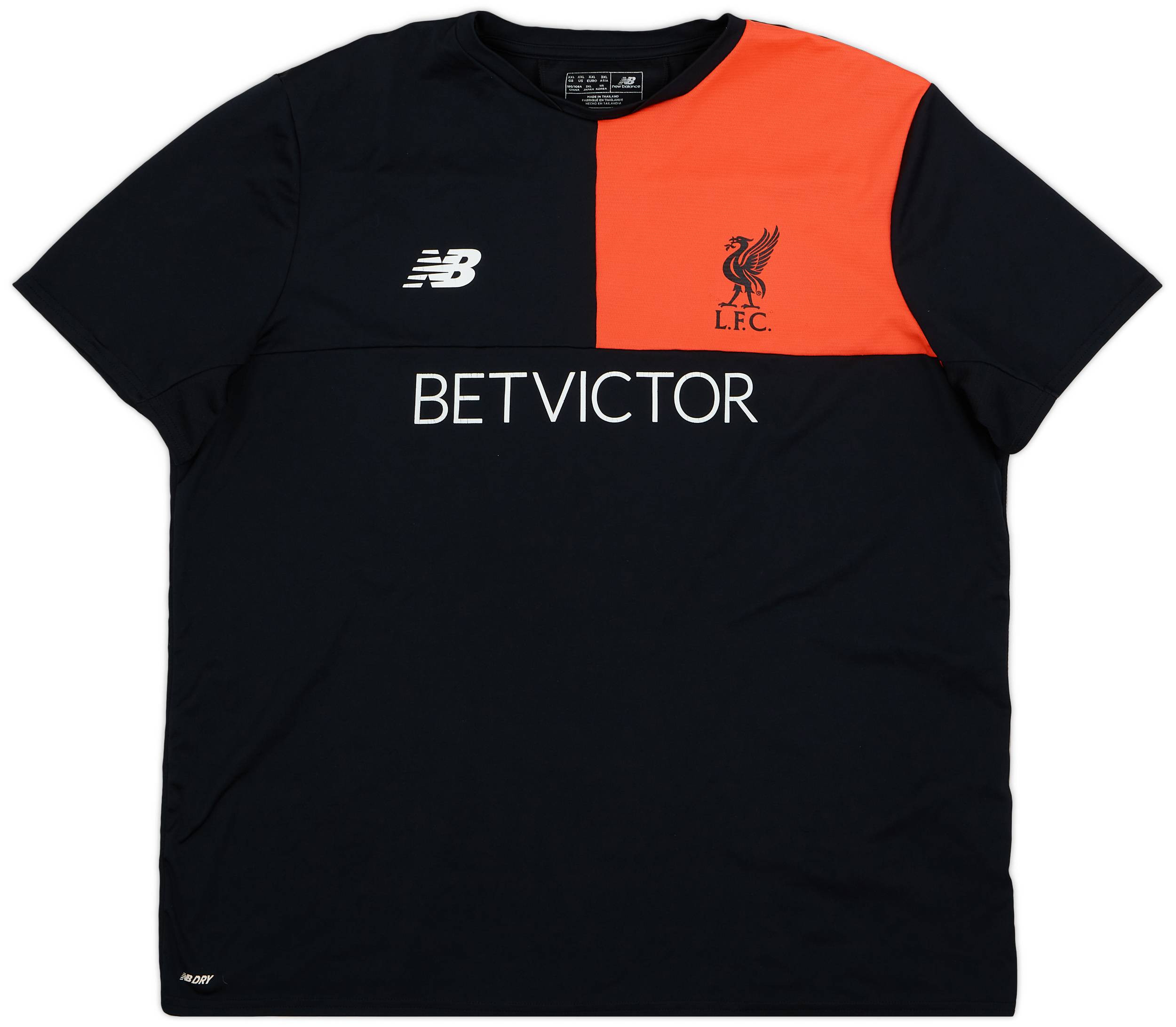 2016-17 Liverpool New Balance Training Shirt - 9/10 - (XXL)