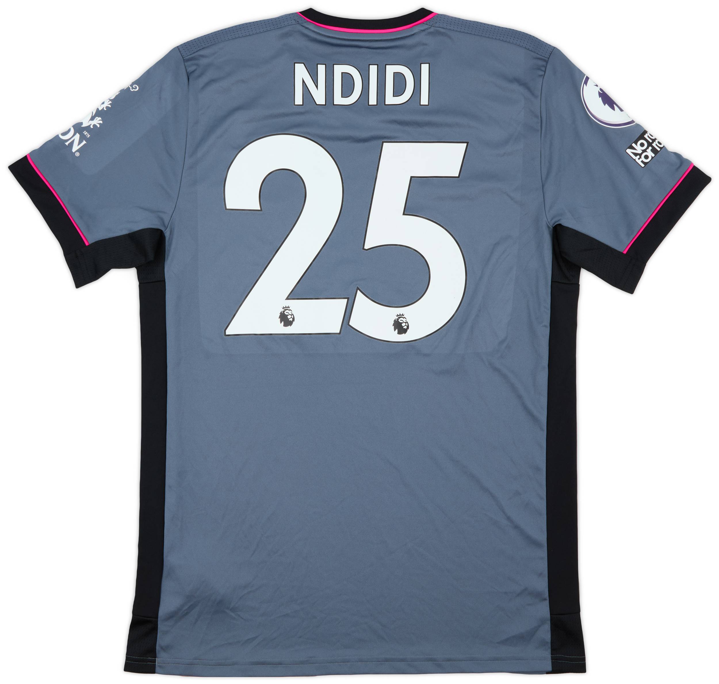 2021-22 Leicester Match Issue Third Shirt Ndidi #25