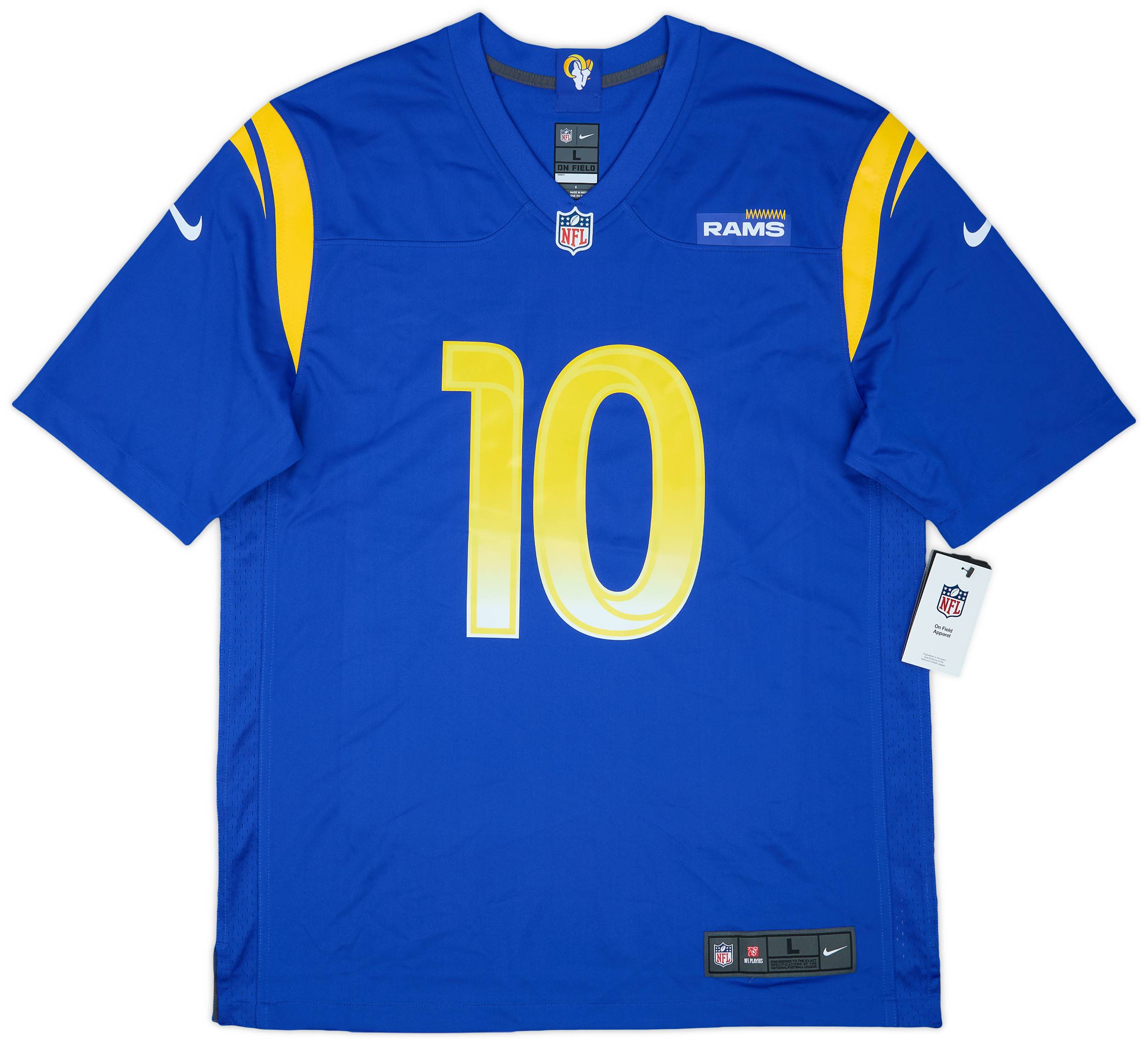 2020-24 LA Rams Kupp #10 Nike Game Home Jersey (L)
