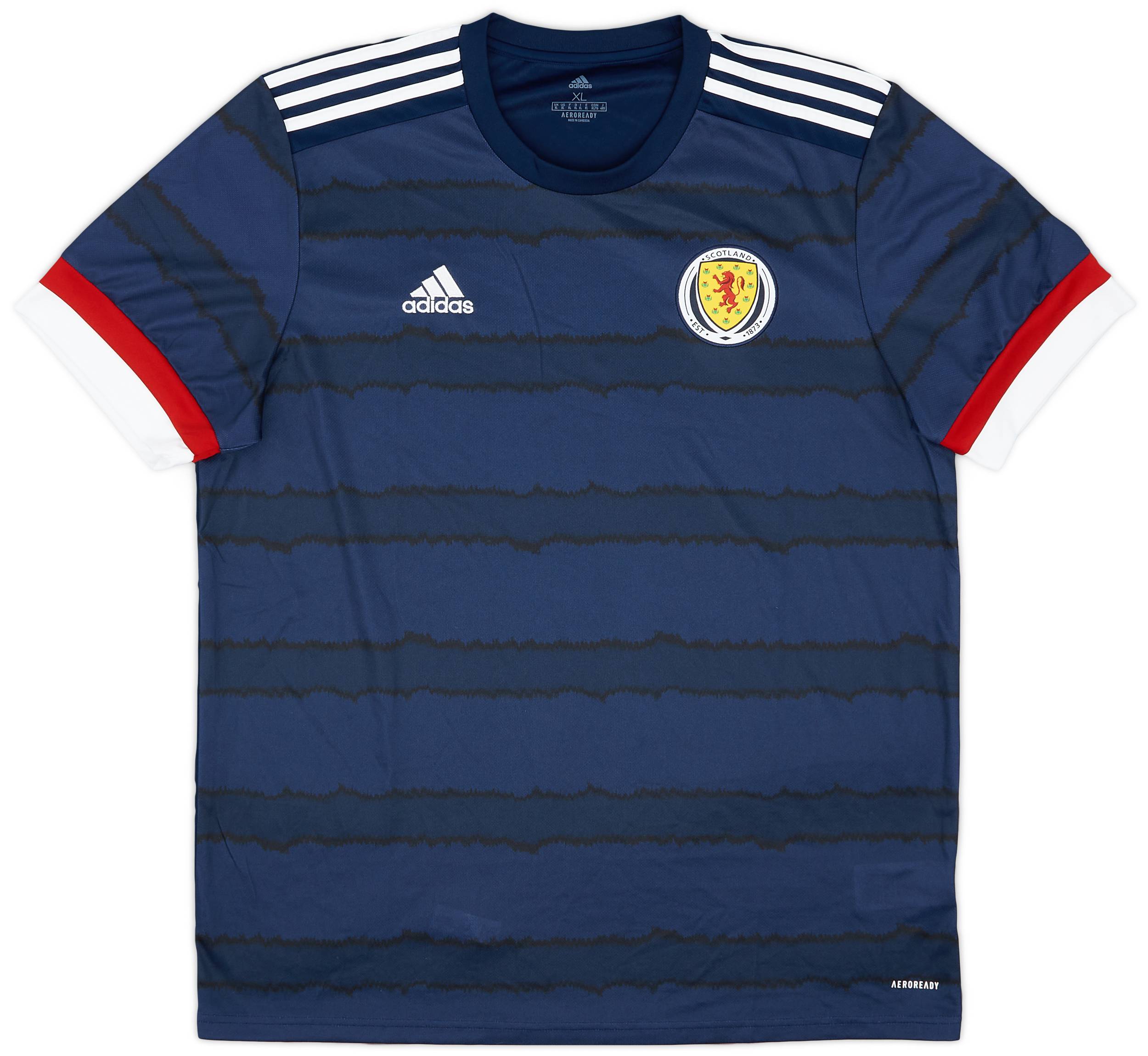 2020-22 Scotland Home Shirt - 9/10 - (XL)