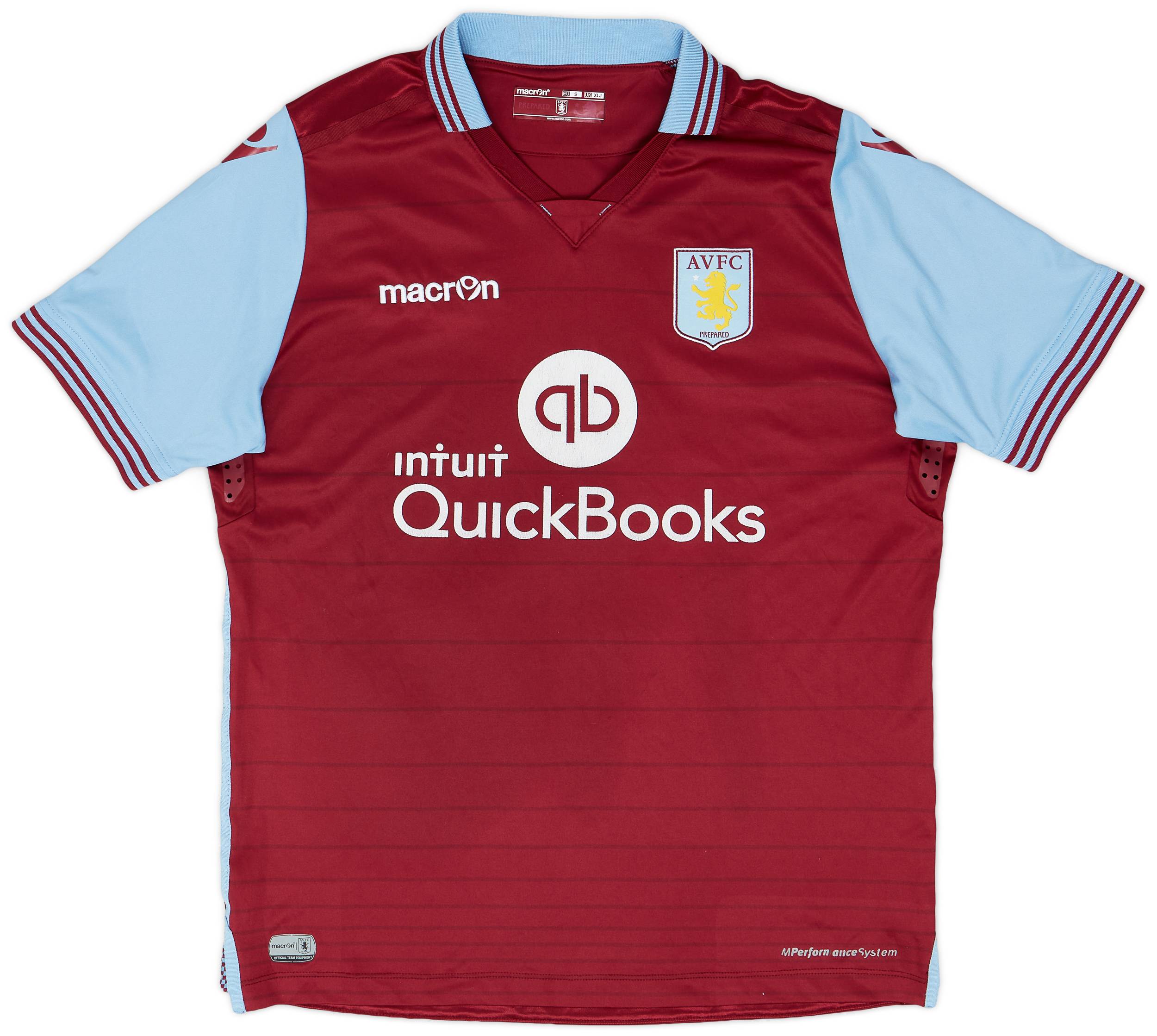 2015-16 Aston Villa Home Shirt - 7/10 - (XL.Boys)