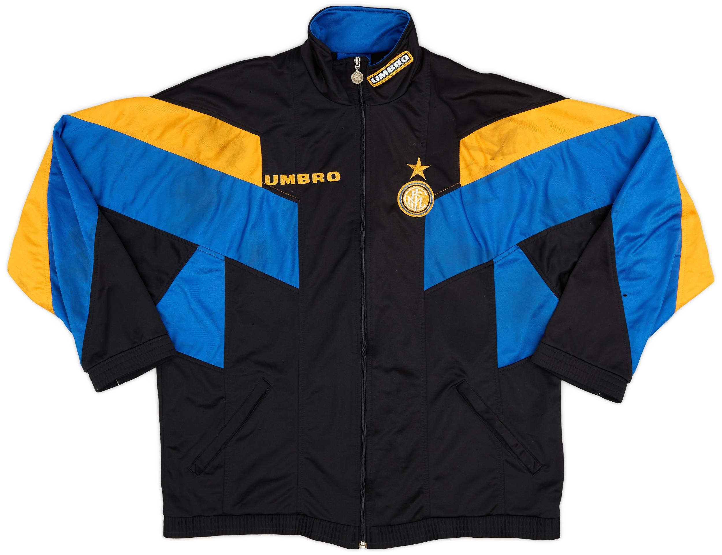 1996-98 Inter Milan Umbro Track Jacket - 7/10 - (XL)