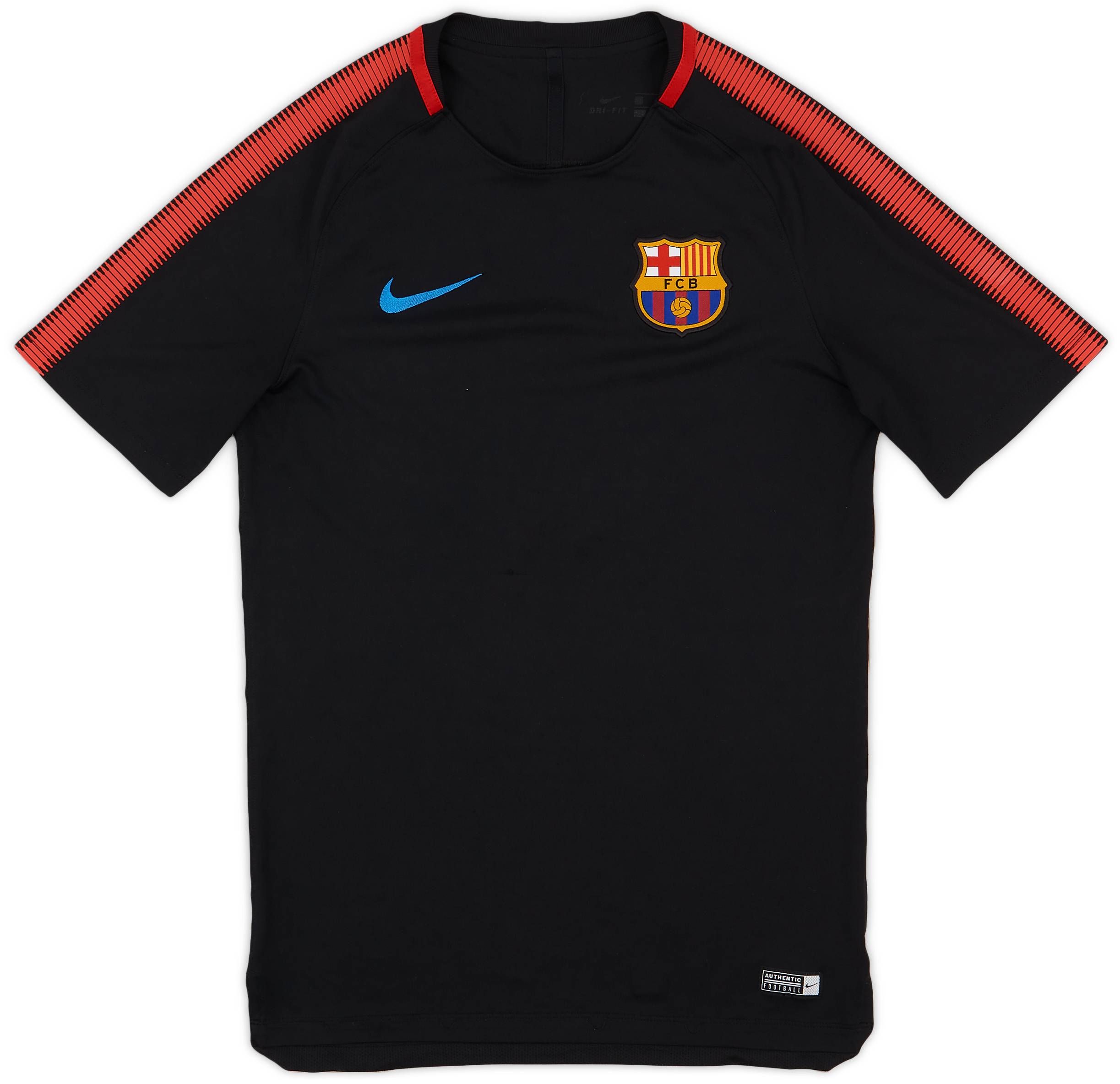 2017-18 Barcelona Nike Training Shirt - 8/10 - (S)