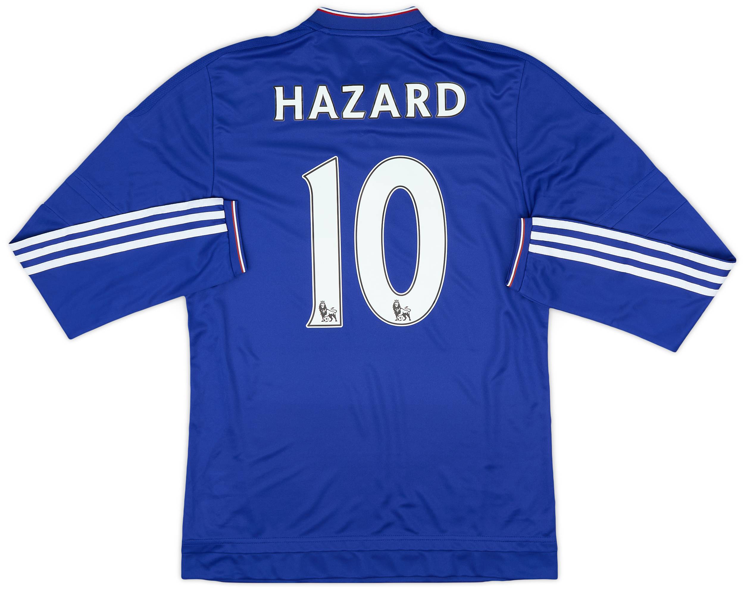 2015-16 Chelsea Player Issue Home L/S Shirt Hazard #10 (M/L)