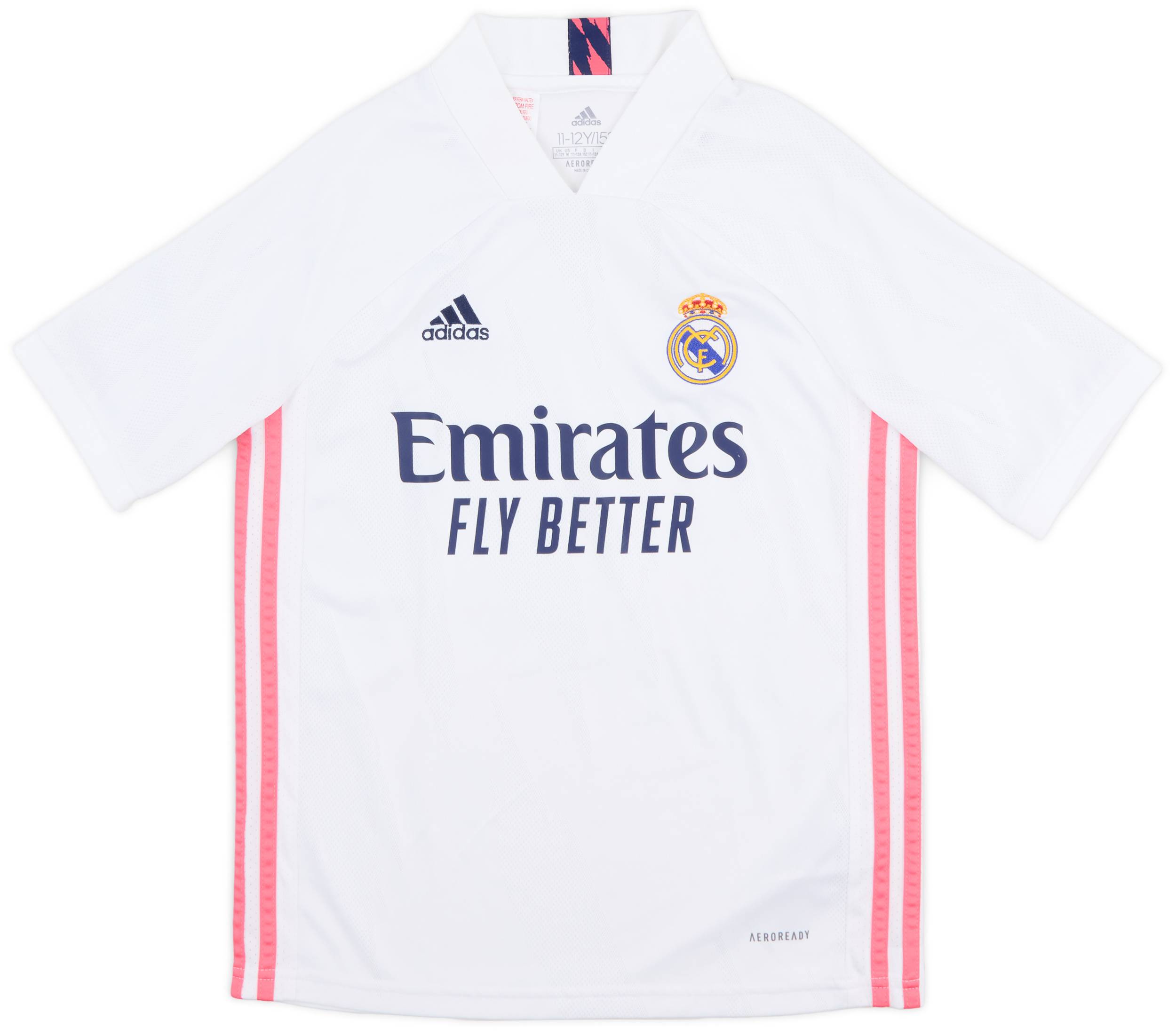 2020 21 Real Madrid Home Shirt 9 10 M.Boys