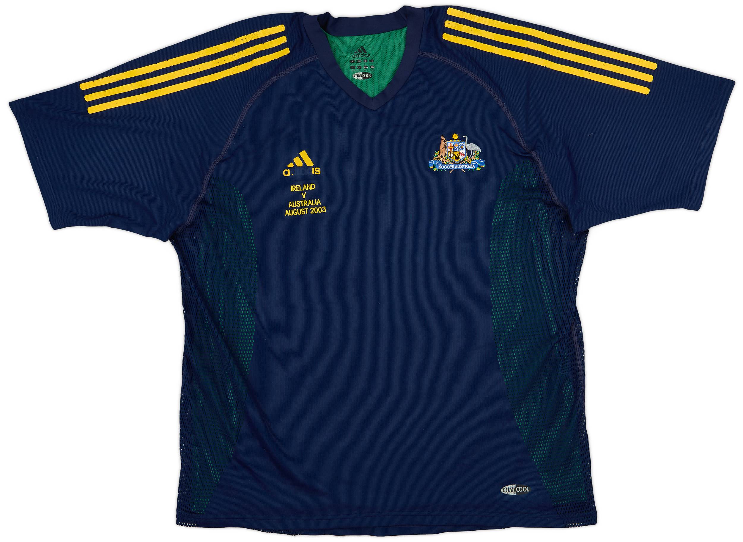 2002-03 Australia 'vs Ireland' Player Issue Away Shirt - 4/10 - (XL)