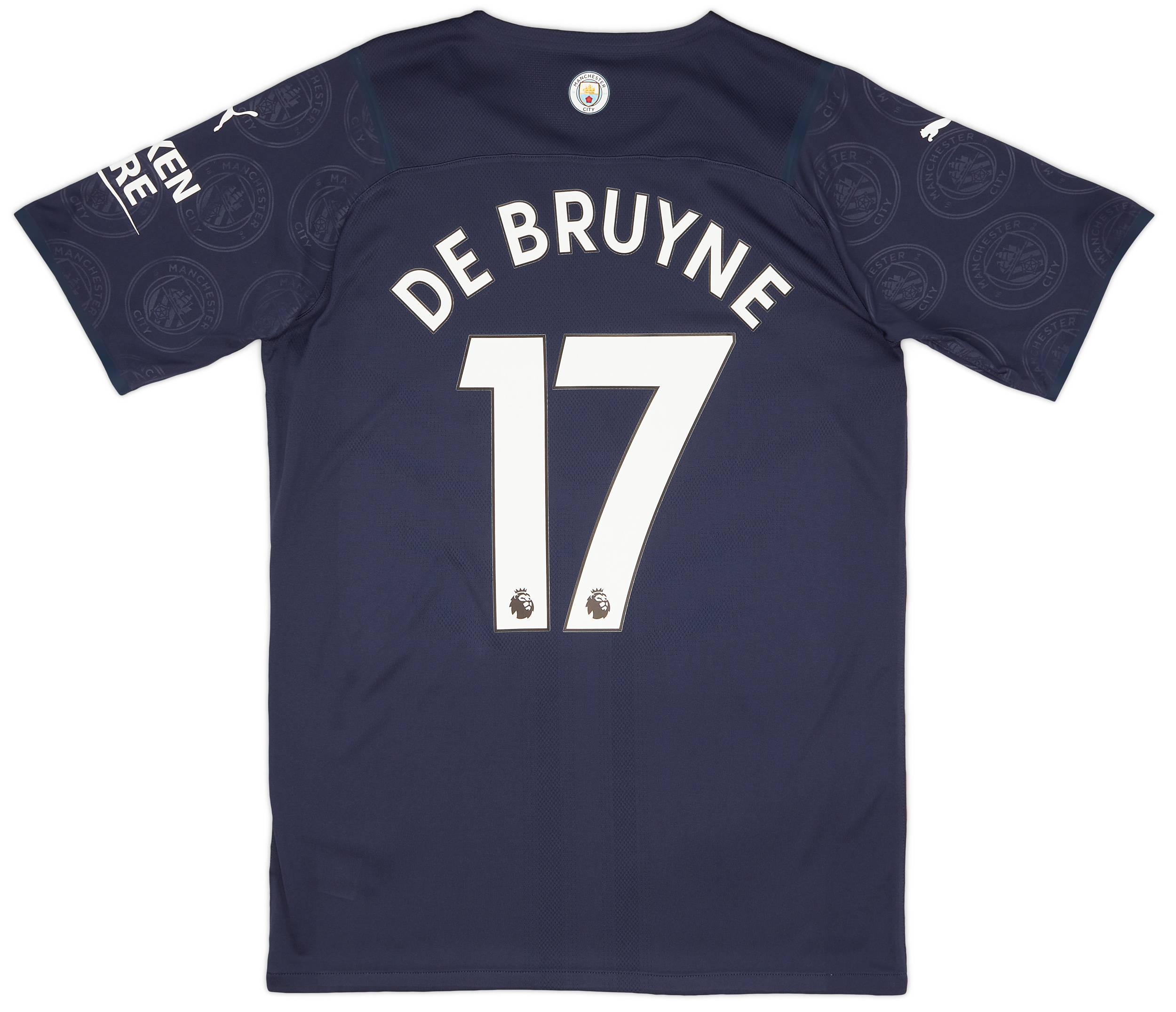 2021-22 Manchester City Authentic Third Shirt De Bruyne #17 (XL)