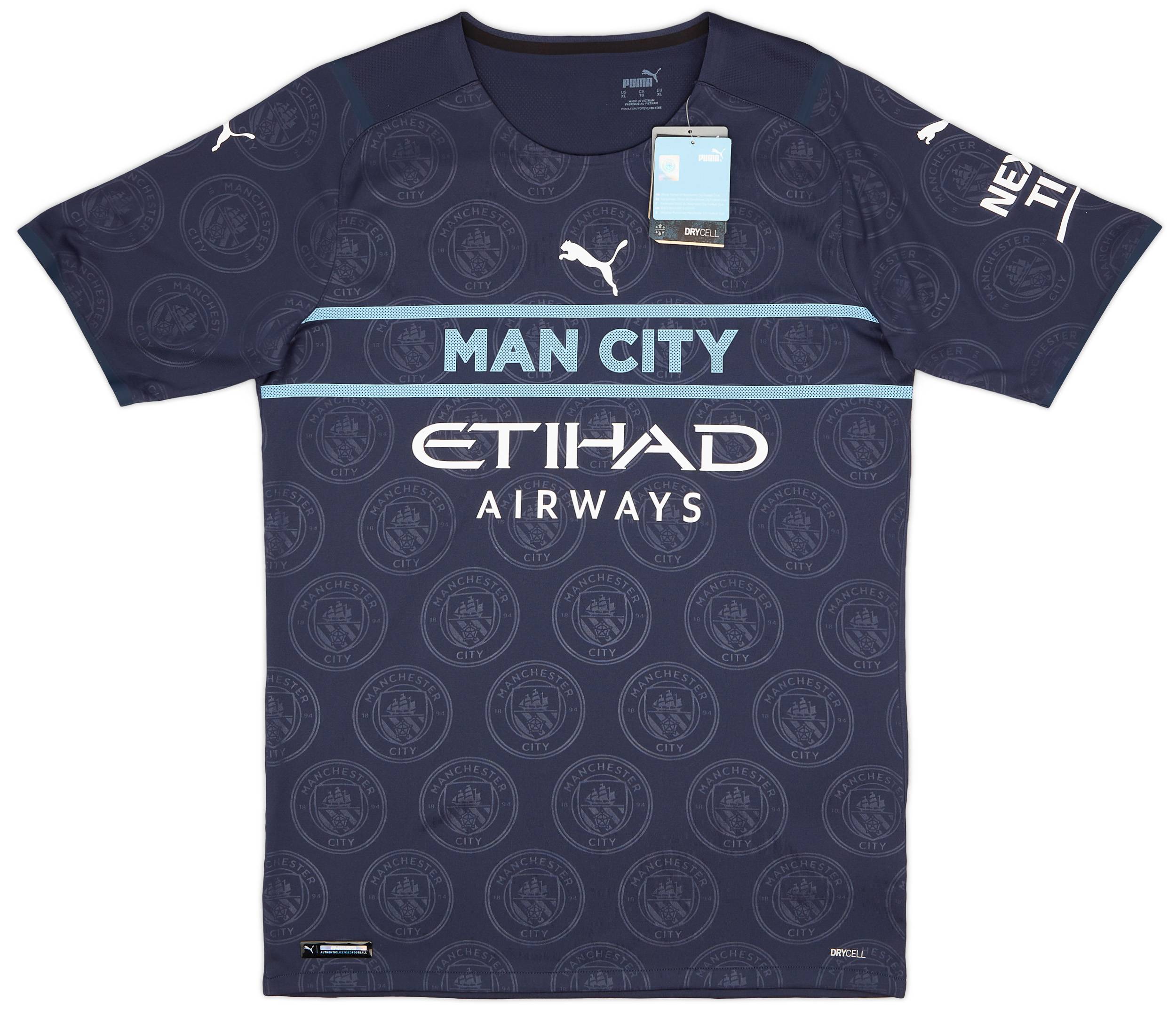 2021-22 Manchester City Authentic Third Shirt De Bruyne #17 (XL)