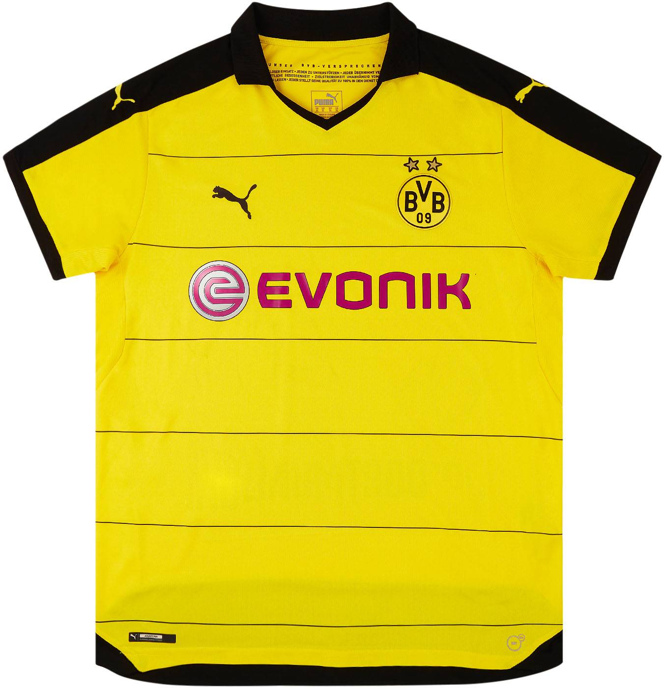 2015-16 Borussia Dortmund Home Shirt