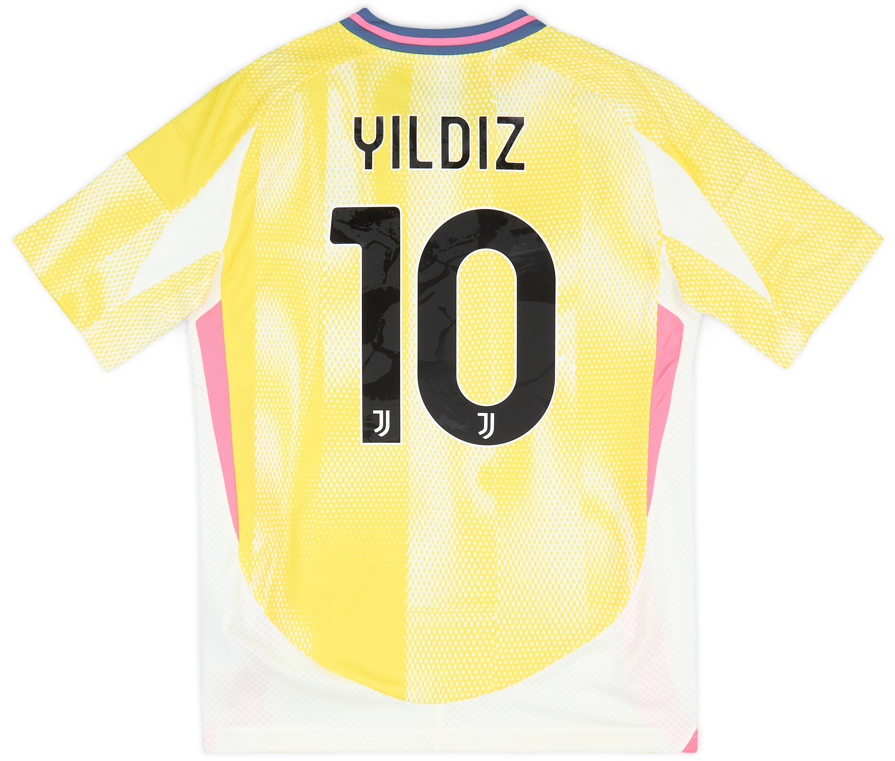 2024-25 Juventus Away Shirt Yildiz #10 (KIDS)