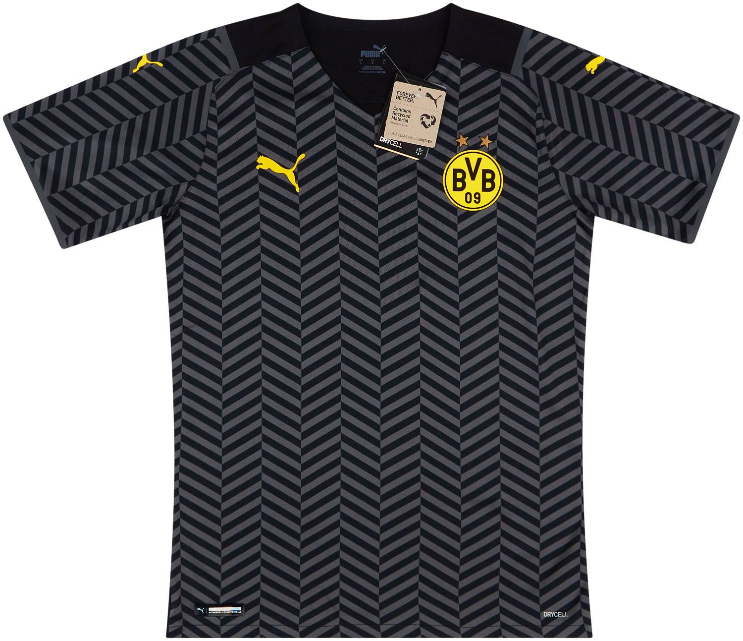 2021-22 Borussia Dortmund Player Issue Away Shirt