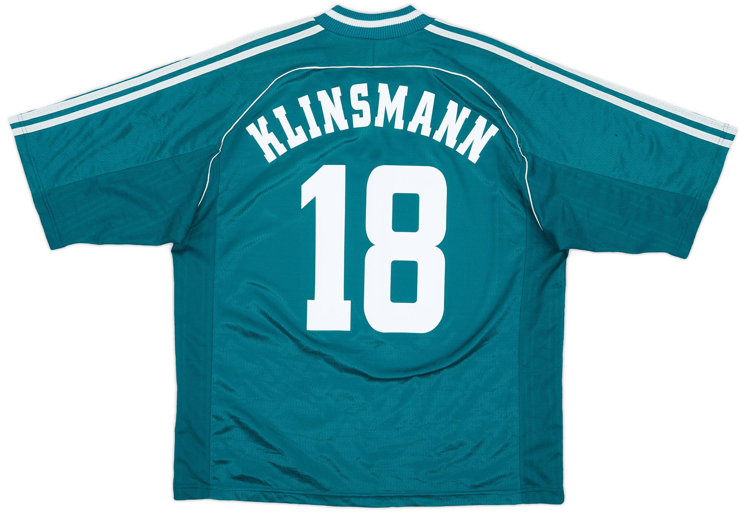 1998-00 Germany Away Shirt Klinsmann #18 - 5/10 - (XL)