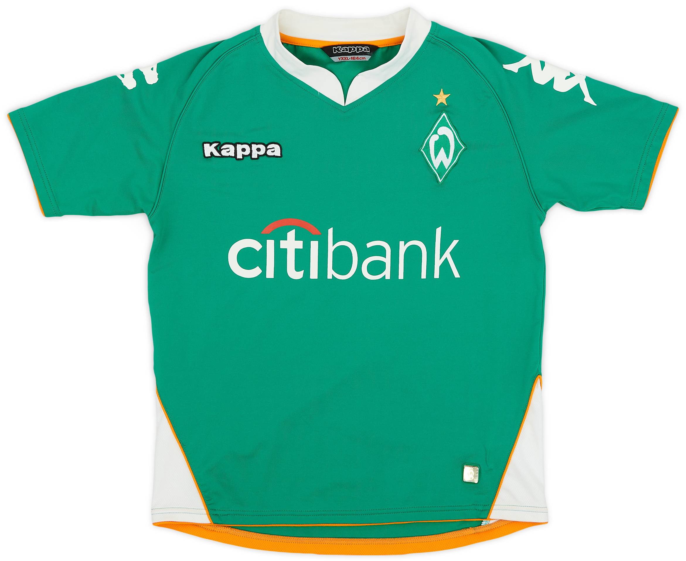 2007-08 Werder Bremen Home Shirt - 8/10 - (YXXL)
