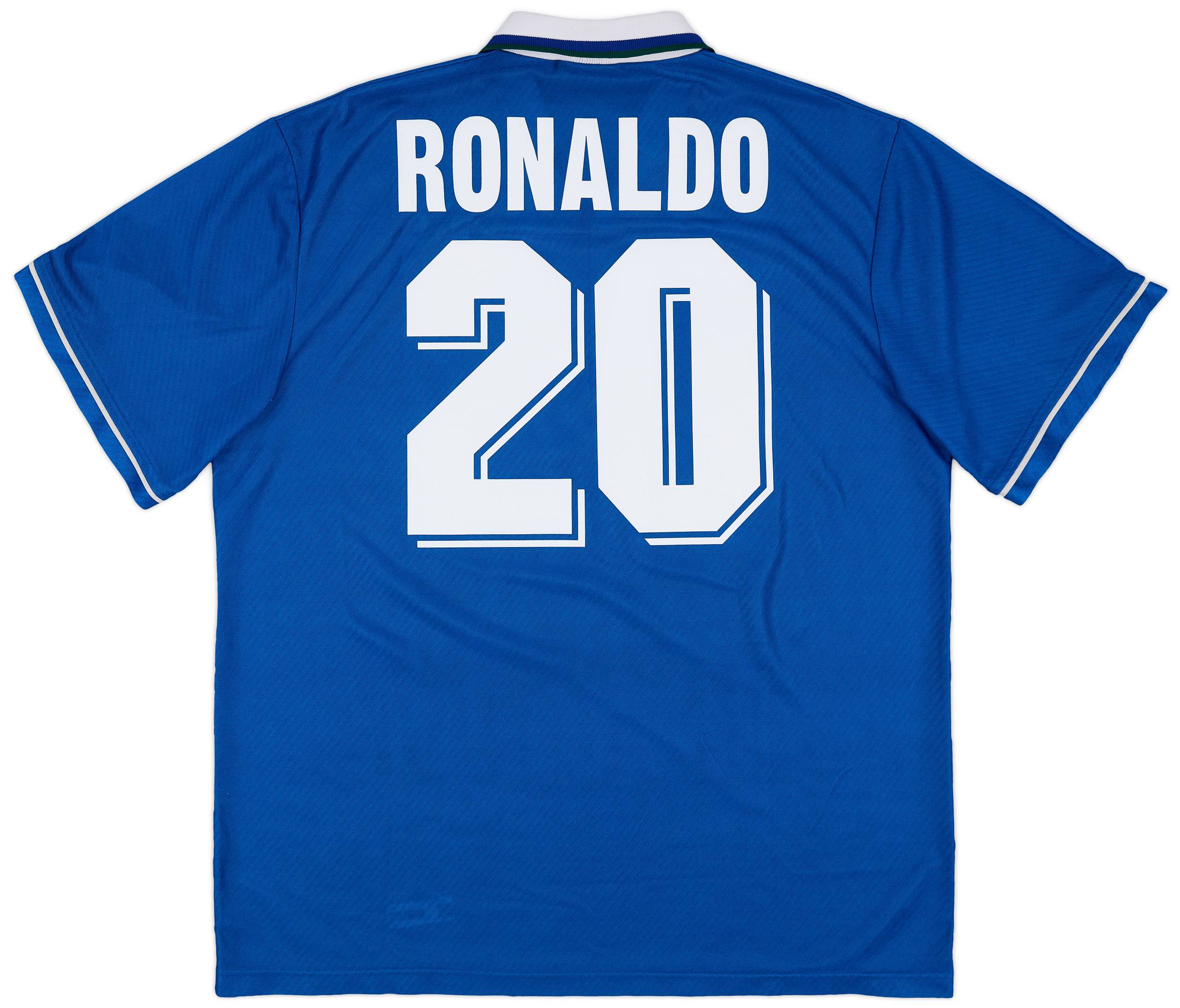 1994 97 Brazil Away Shirt Ronaldo 20 7 10 XL