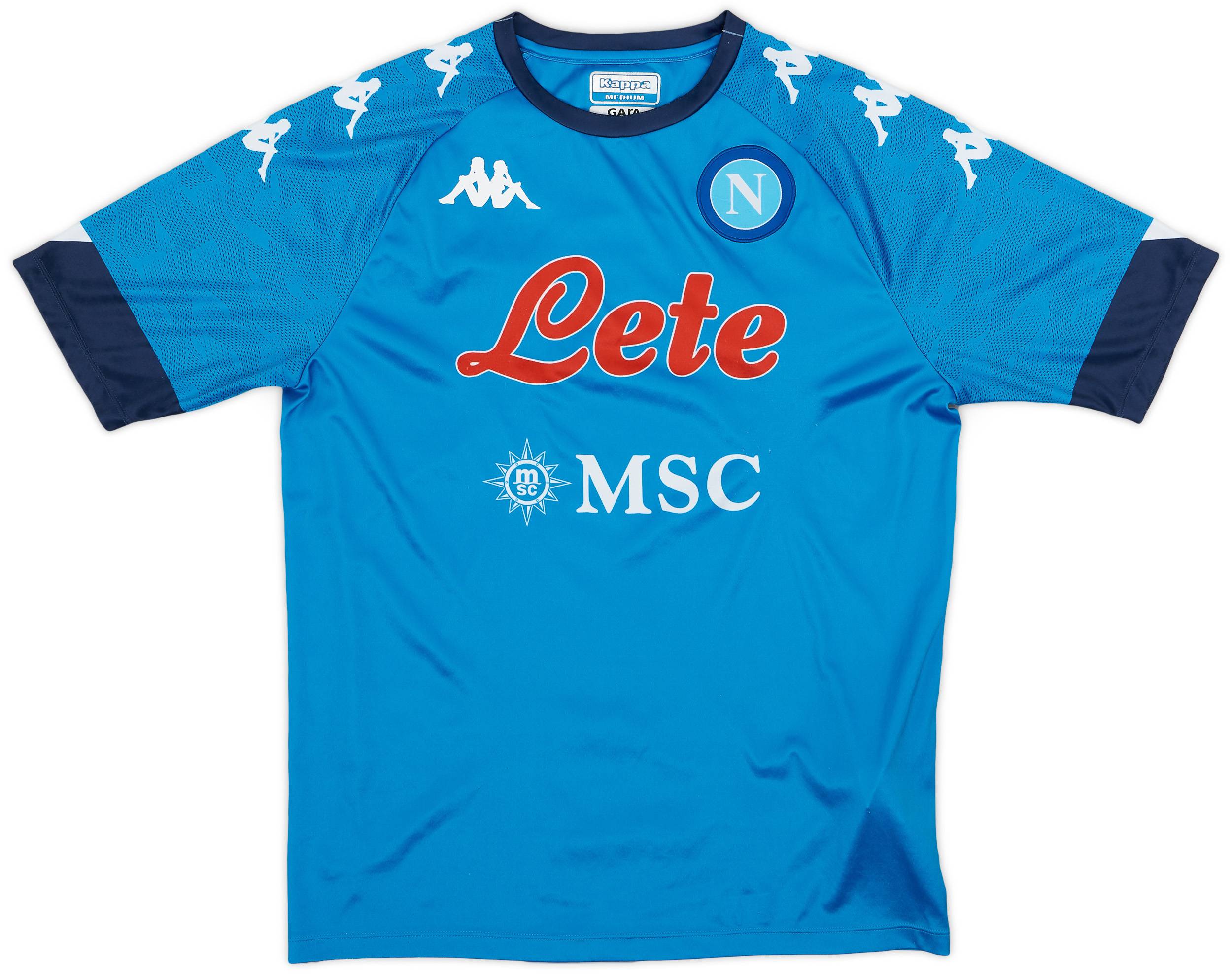 2020-21 Napoli Basic Home Shirt - 5/10 - (M)