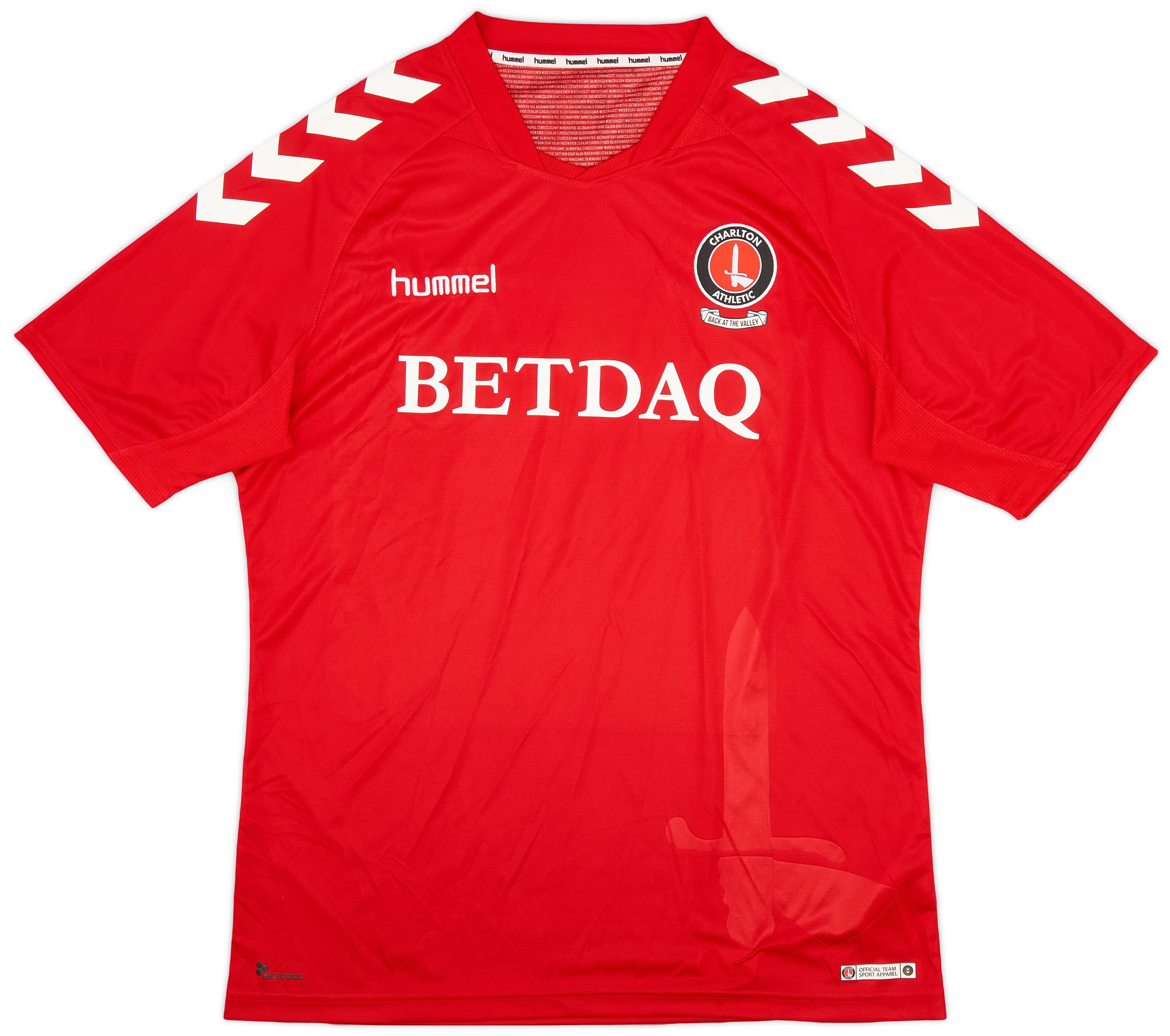 2018-19 Charlton Home Shirt - 9/10 - (L)