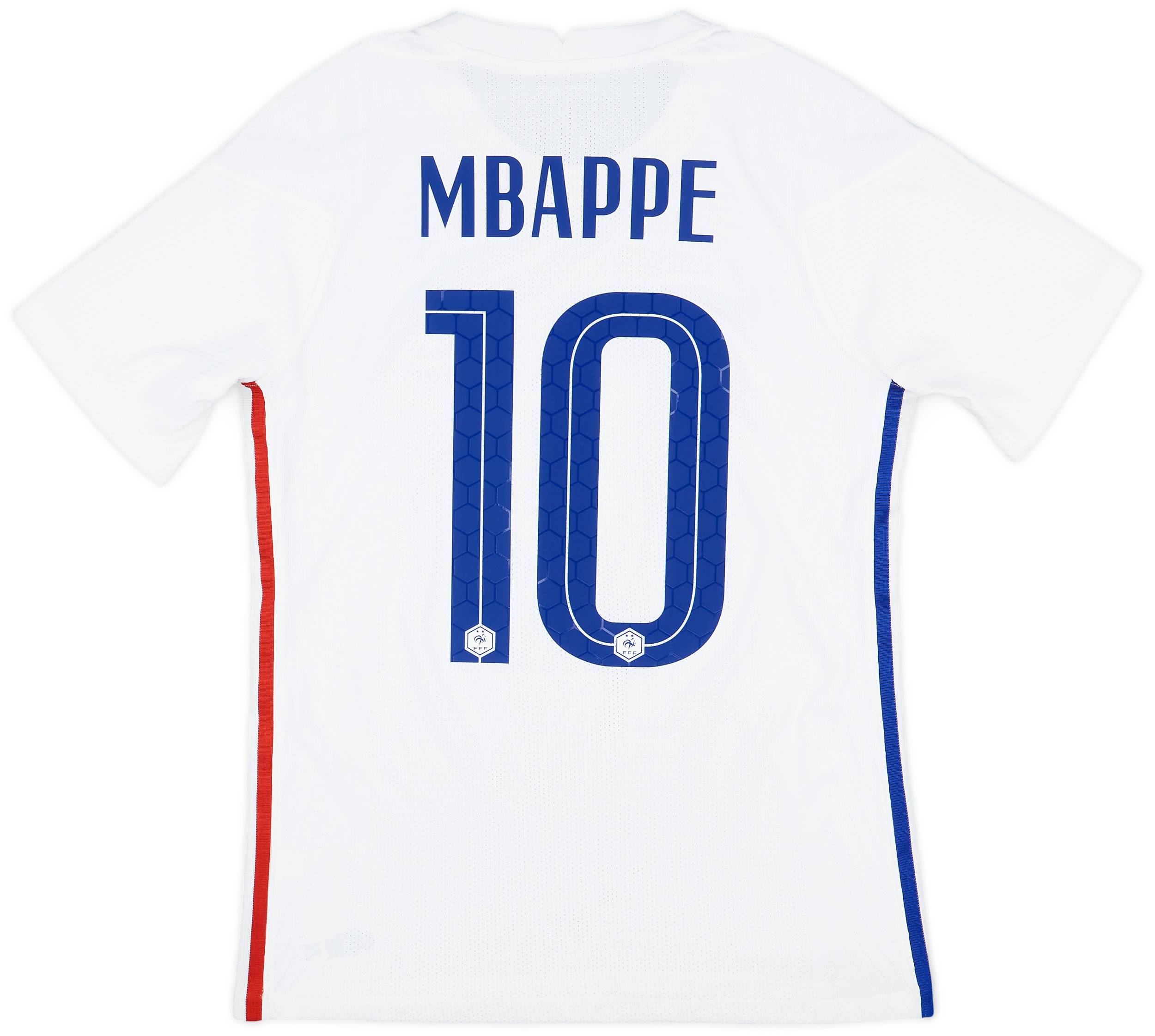 2020-21 France Authentic Away Shirt Mbappe #10 - 10/10 - (S)