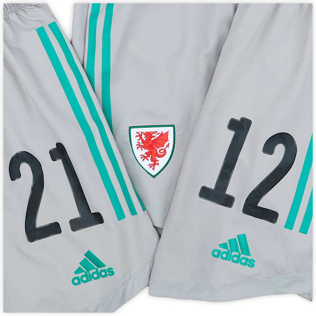 2020-21 Wales Player Issue GK Shorts # - 8/10